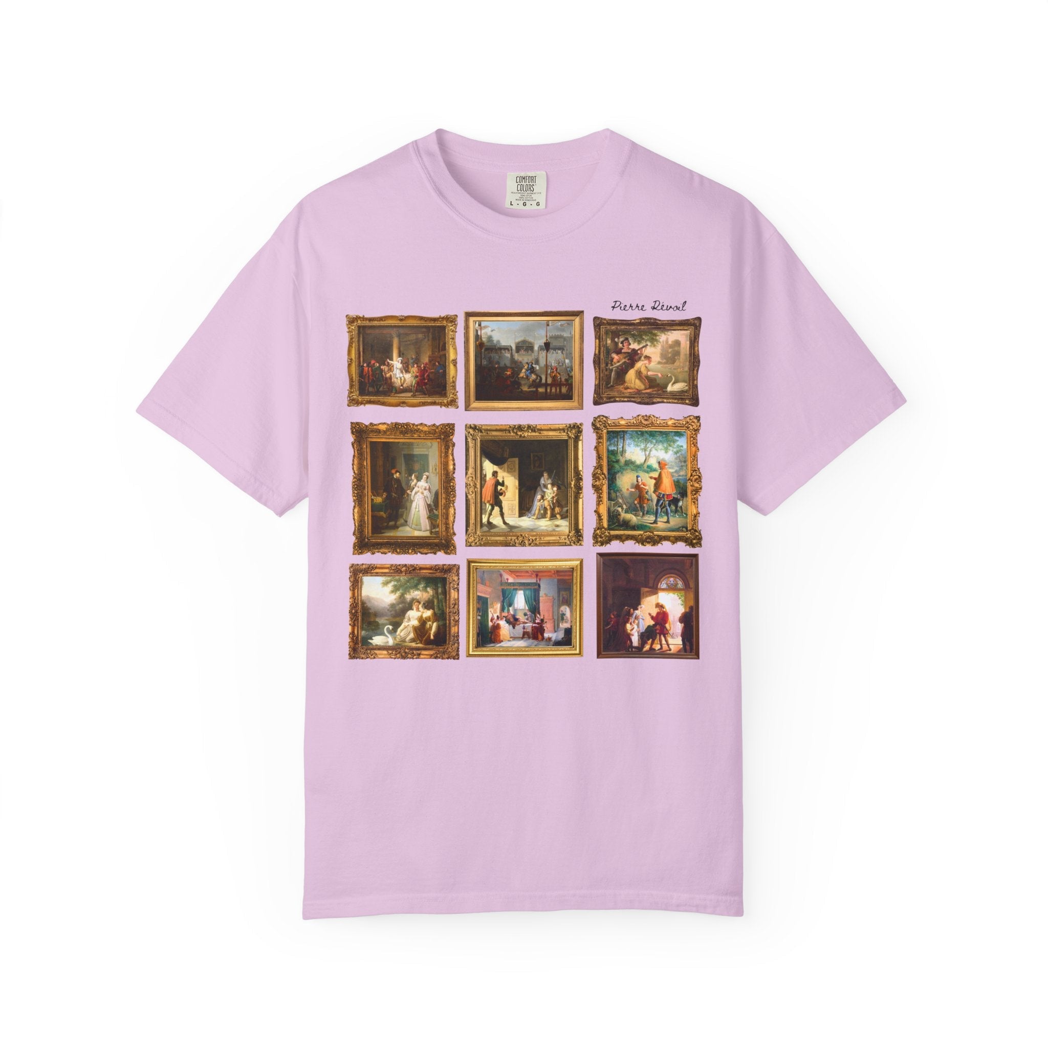 Pierre Révoil Art History Tee Shirt, French Art History, Romanticism 19th Century European Art Movement, Museum Lover Gift, Famous Paintings - Opal and June