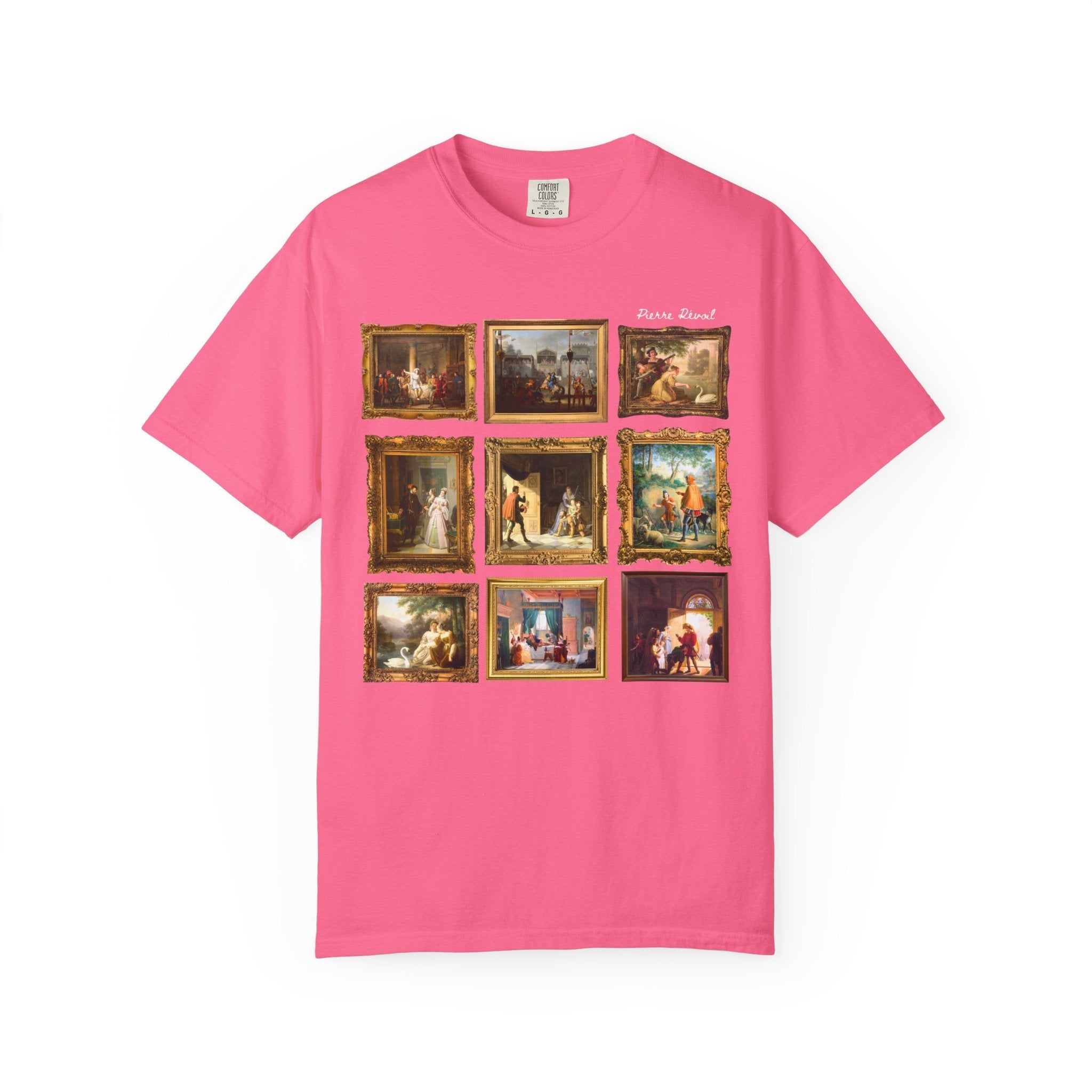Pierre Révoil Art History Tee Shirt, French Art History, Romanticism 19th Century European Art Movement, Museum Lover Gift, Famous Paintings - Opal and June
