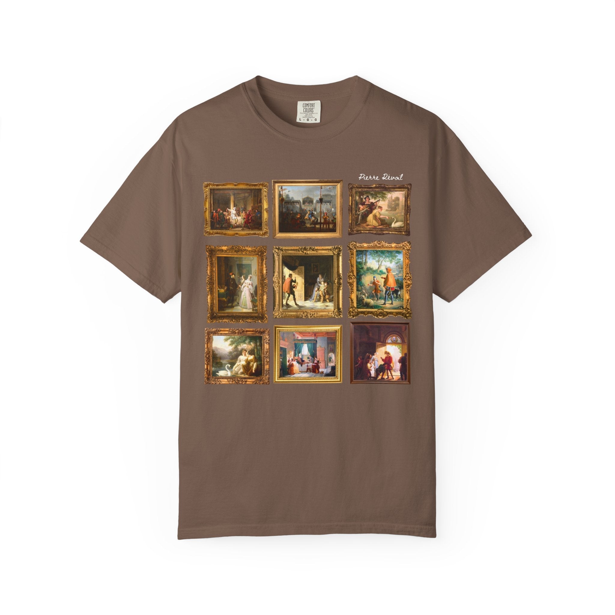 Pierre Révoil Art History Tee Shirt, French Art History, Romanticism 19th Century European Art Movement, Museum Lover Gift, Famous Paintings - Opal and June