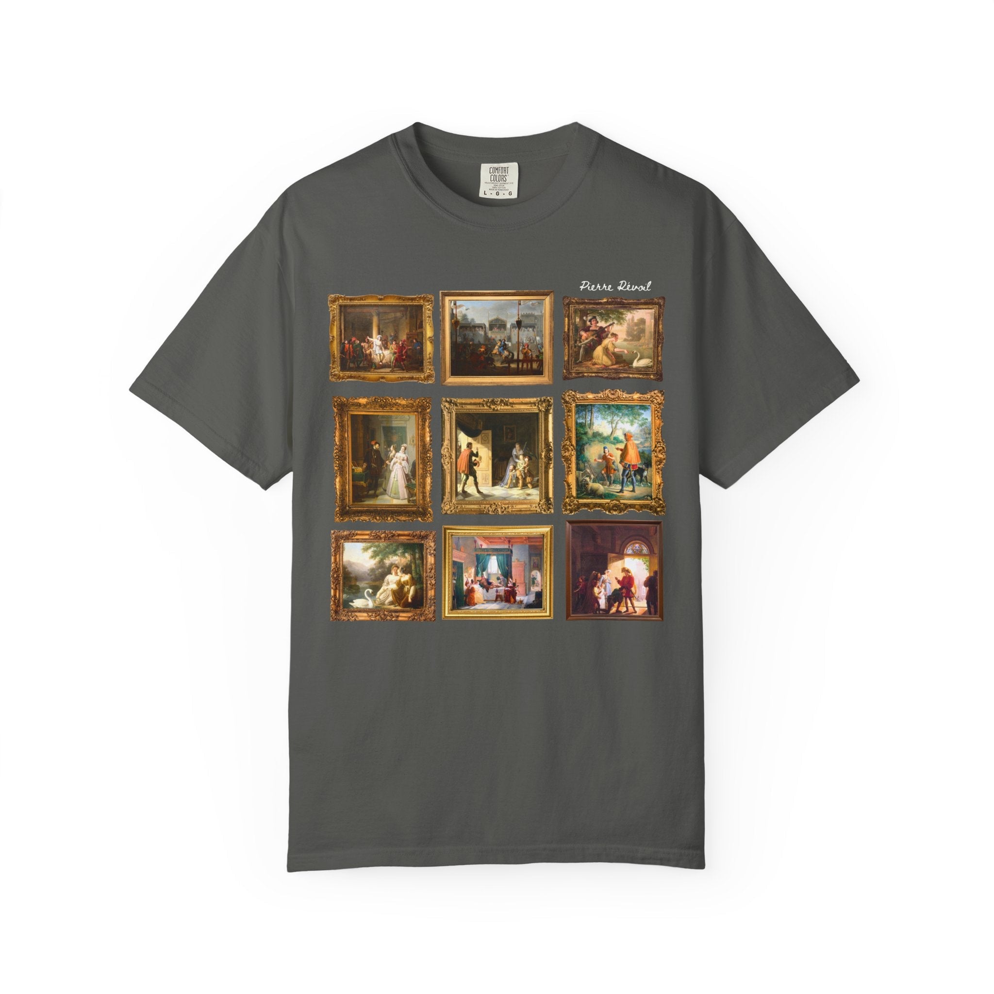 Pierre Révoil Art History Tee Shirt, French Art History, Romanticism 19th Century European Art Movement, Museum Lover Gift, Famous Paintings - Opal and June