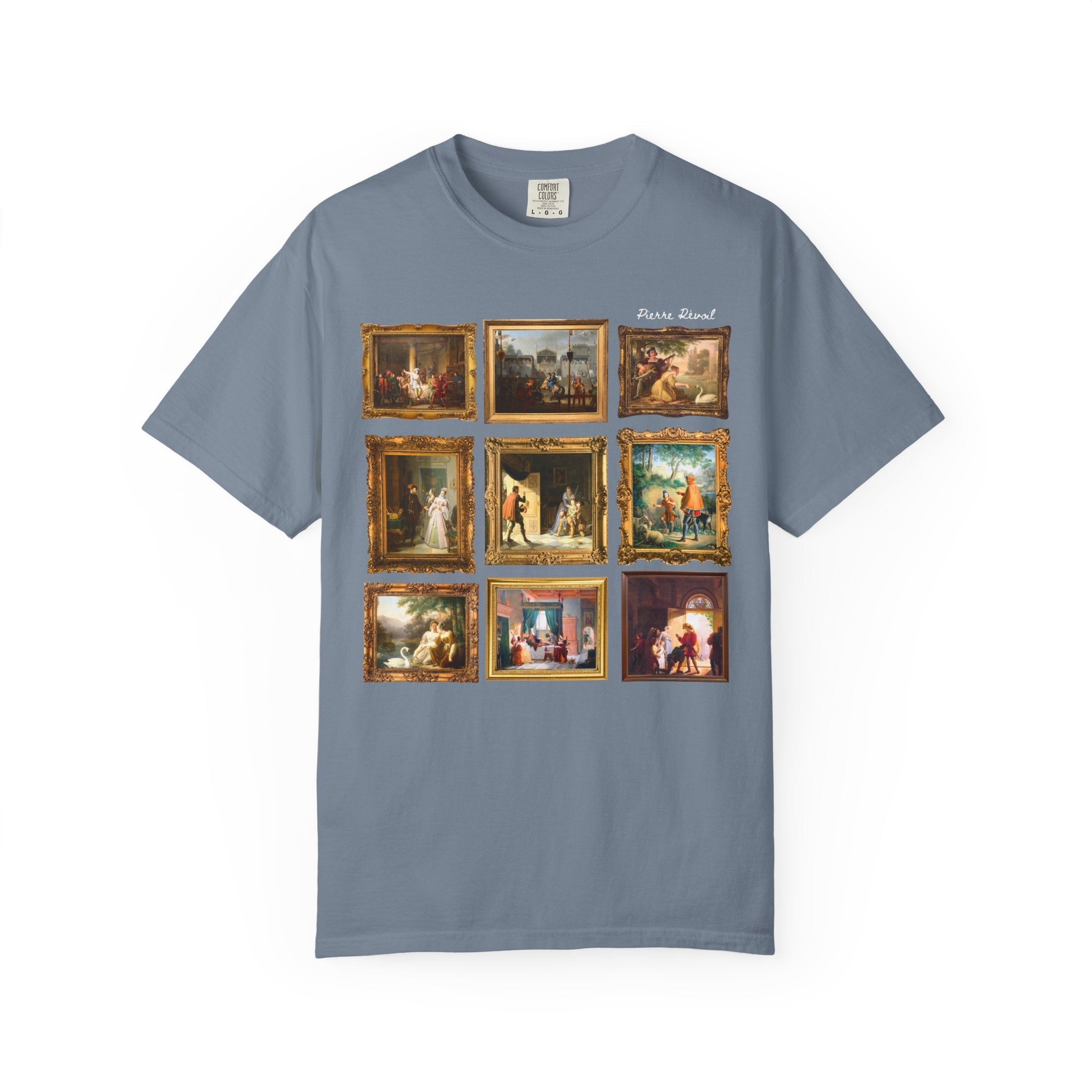 Pierre Révoil Art History Tee Shirt, French Art History, Romanticism 19th Century European Art Movement, Museum Lover Gift, Famous Paintings - Opal and June