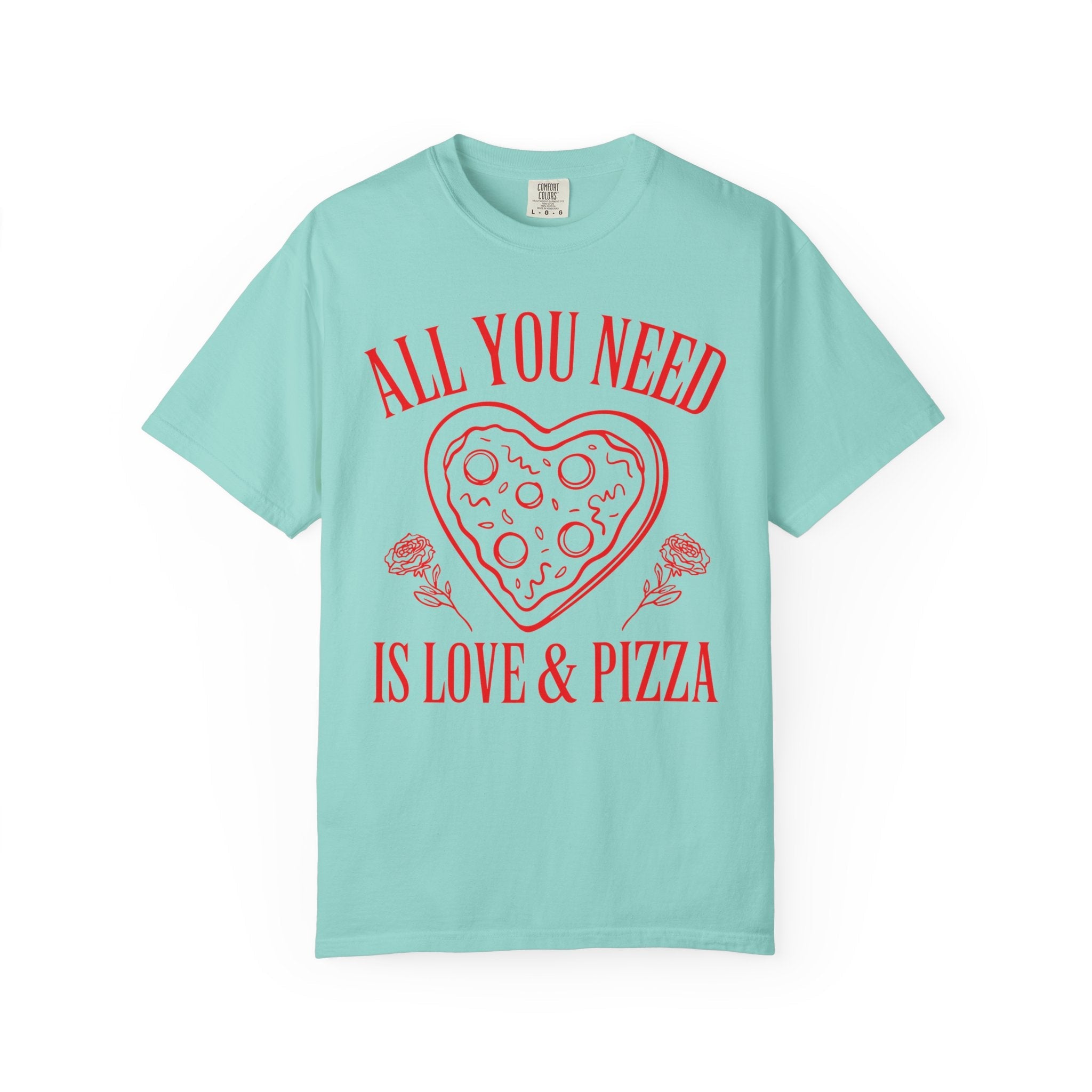 Pizza Bachelorette Party Matching Tee Shirt, Cute 90s Retro Aesthetic Bridal Party Tee for Bachelorette Sleepover or Wedding Weekend - Opal and June