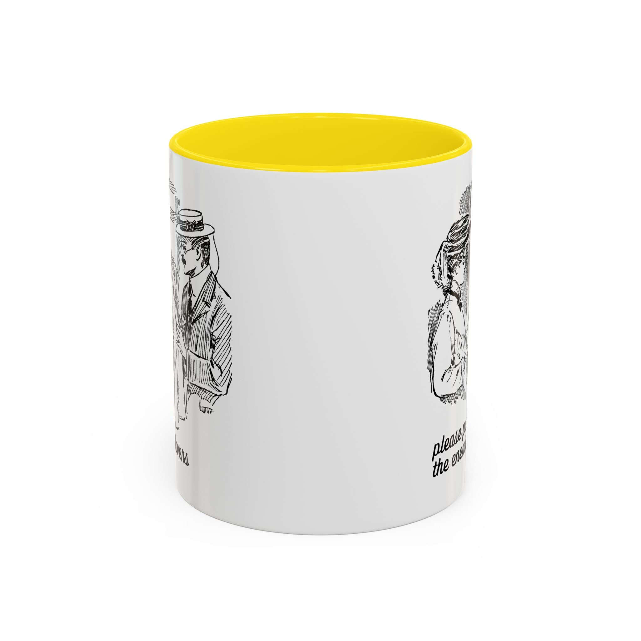 Please Pass the Enemies to Lovers Coffee Mug: Romance Reader Gift Historical Fiction Bookworm | Silly Romance Tropes Mug, Bookish Gift Idea - Opal and June