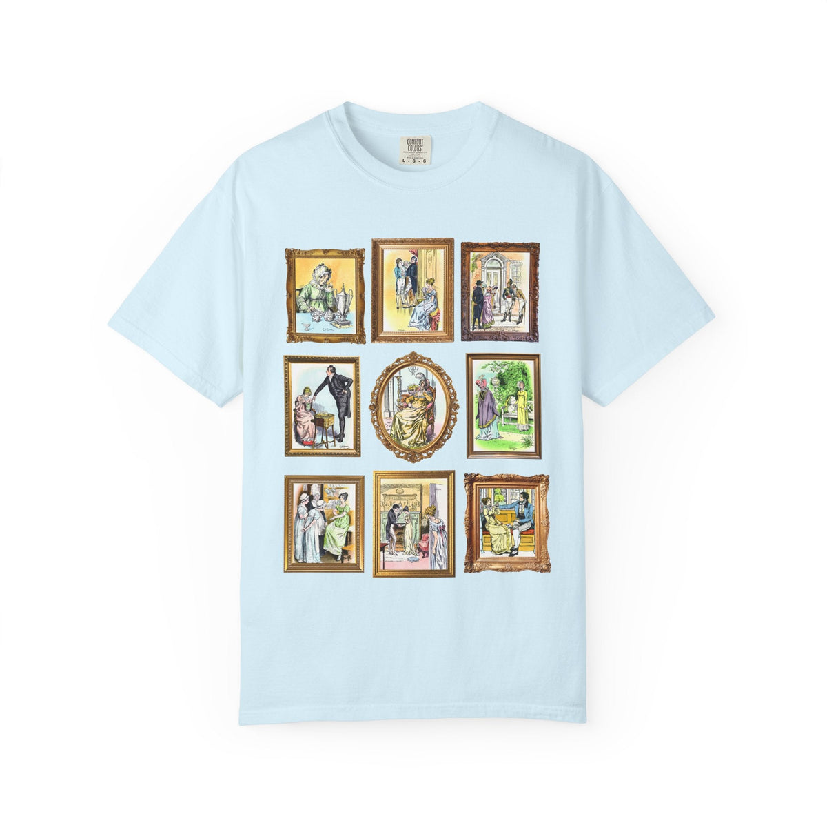 Pride and Prejudice Art History Illustration Tee - Opal and June
