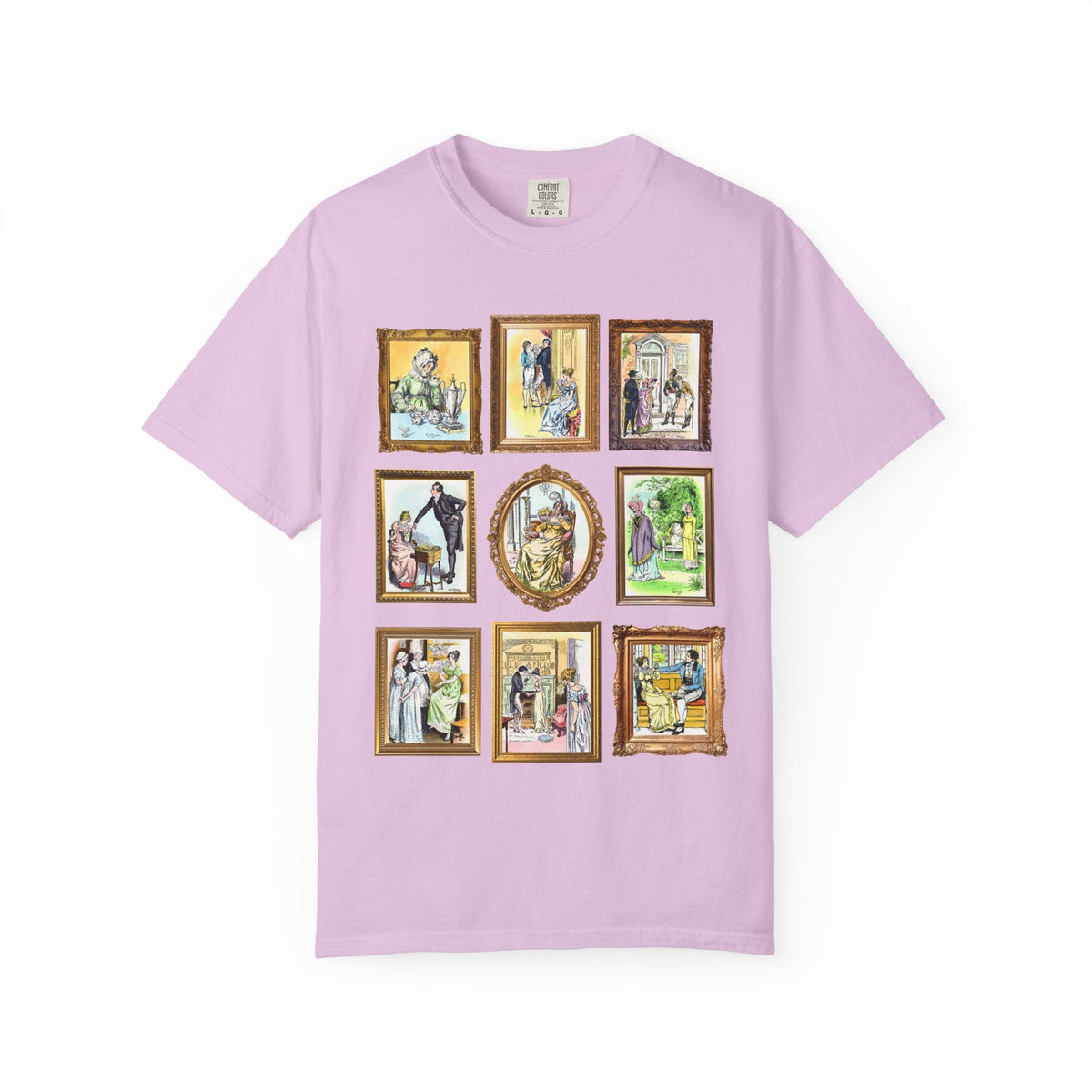 Pride and Prejudice Art History Illustration Tee - Opal and June