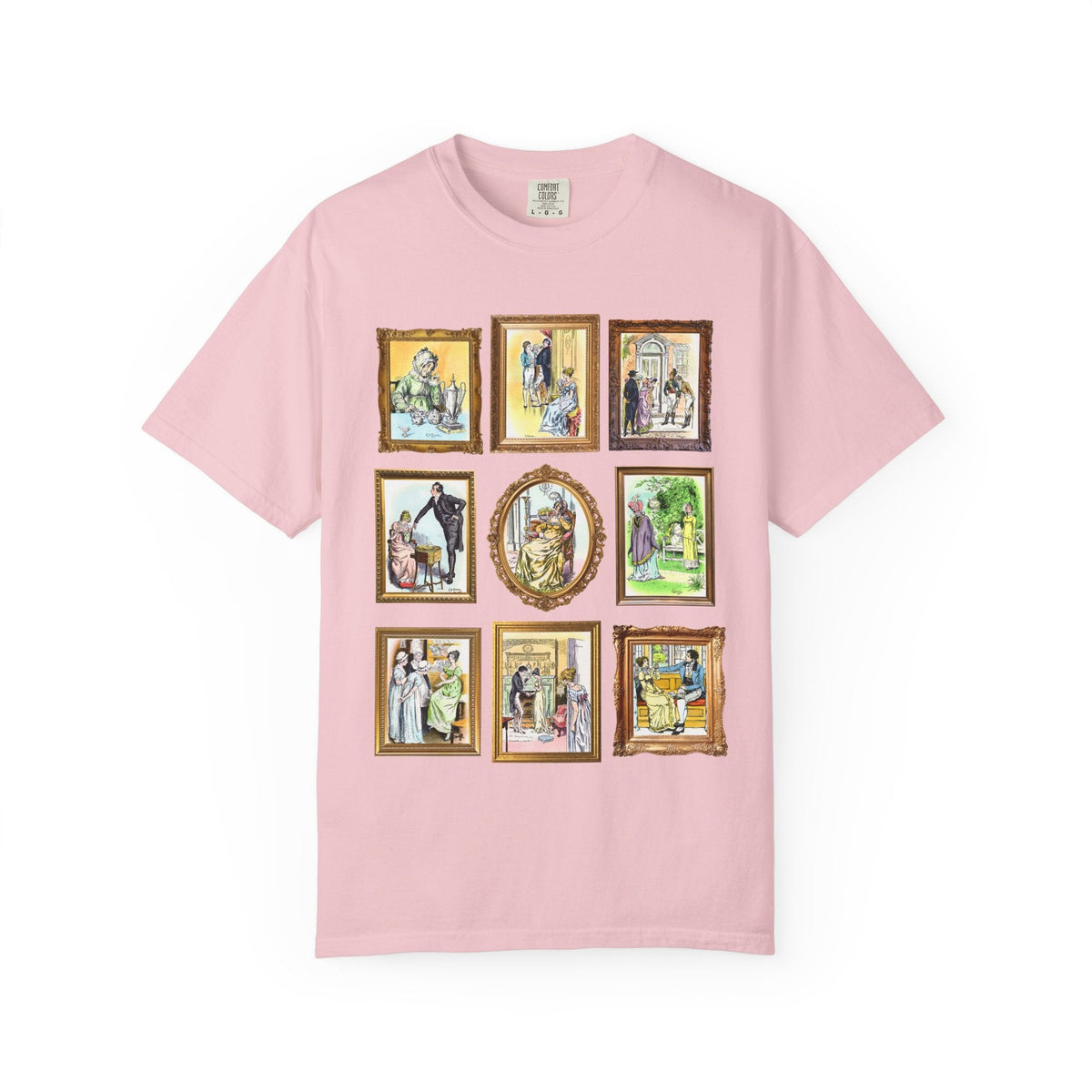 Pride and Prejudice Art History Illustration Tee - Opal and June