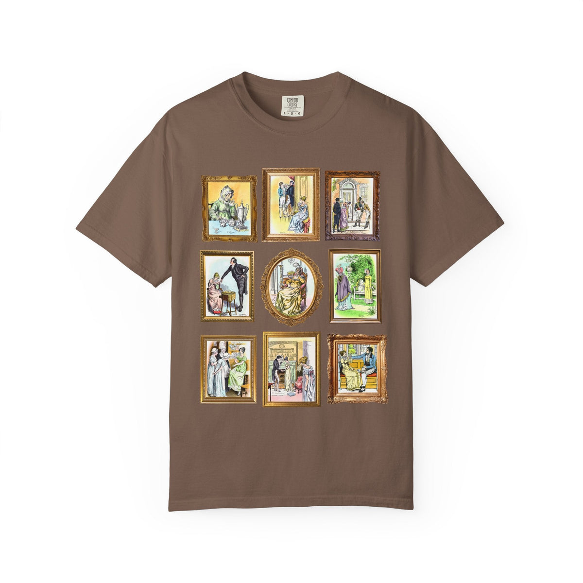 Pride and Prejudice Art History Illustration Tee - Opal and June