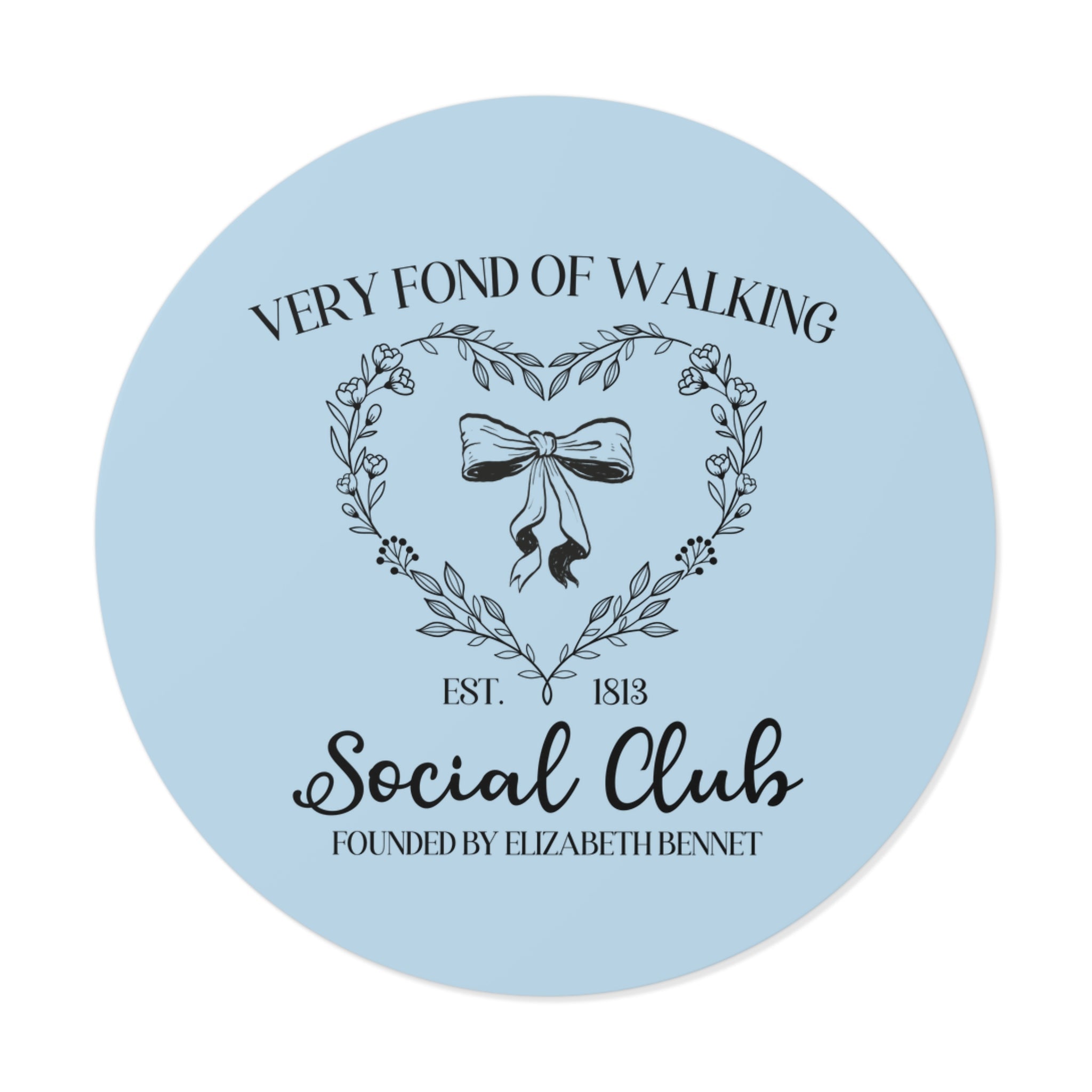 Pride and Prejudice Sticker for Bookworm Who Loves Elizabeth Bennet, Cute Jane Austen Gift, Romance Reader, 19th Centry Classic Literature - Opal and June