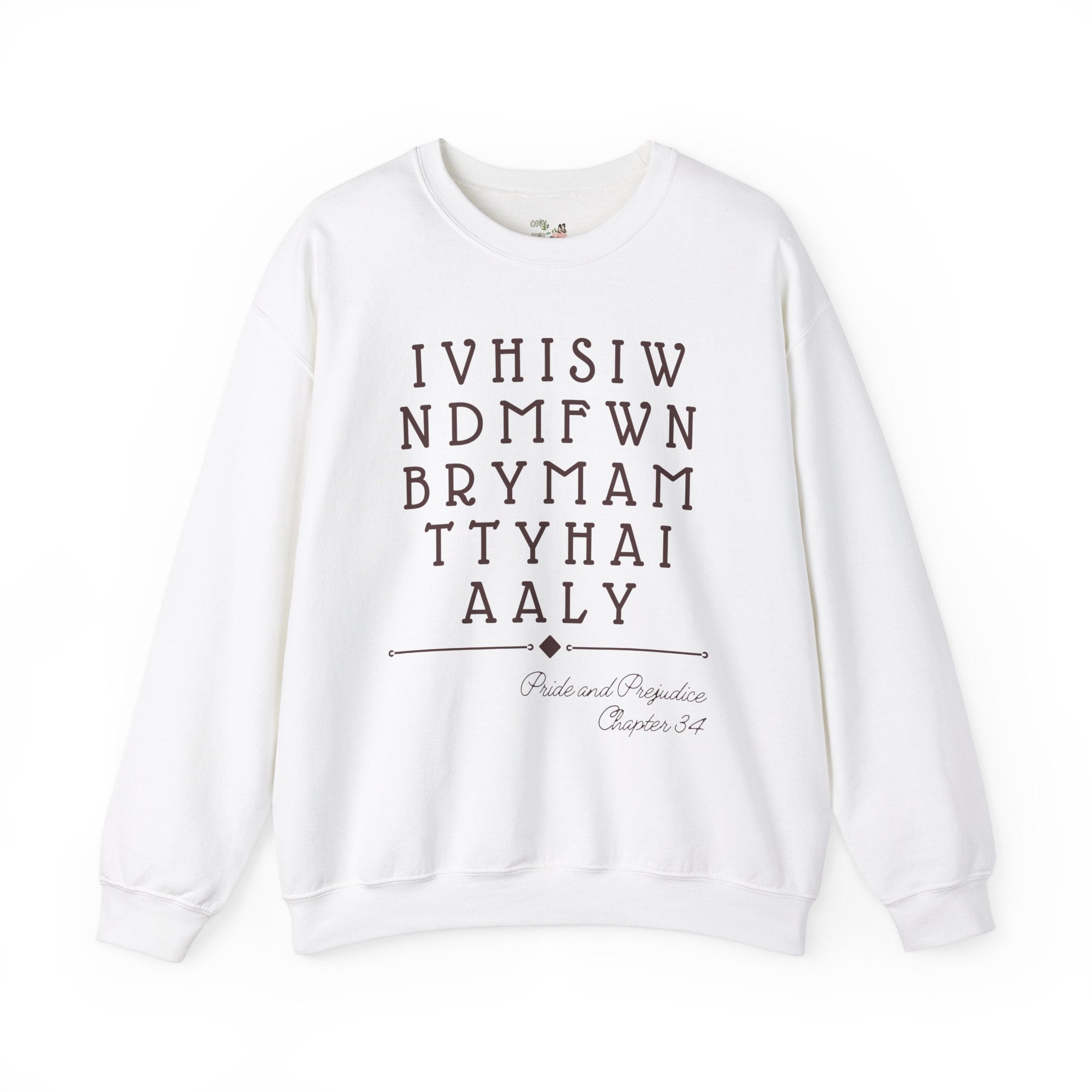 Pride and Prejudice Sweatshirt - Opal and June