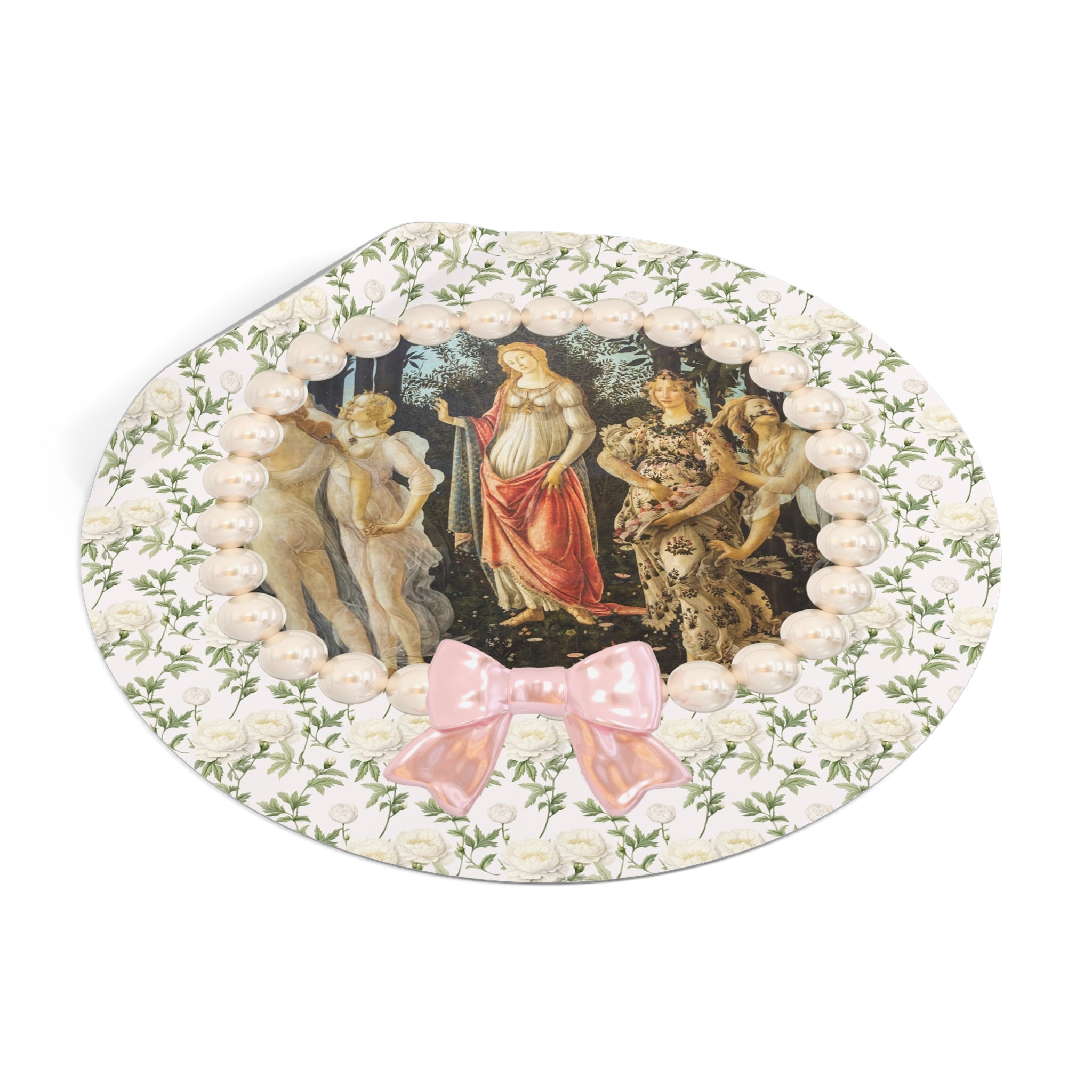 Primavera by Sandro Botticelli Sticker: Italian Renaissance Famous Painting, 15th Century Artwork, Art History Present for Humanites Major - Opal and June