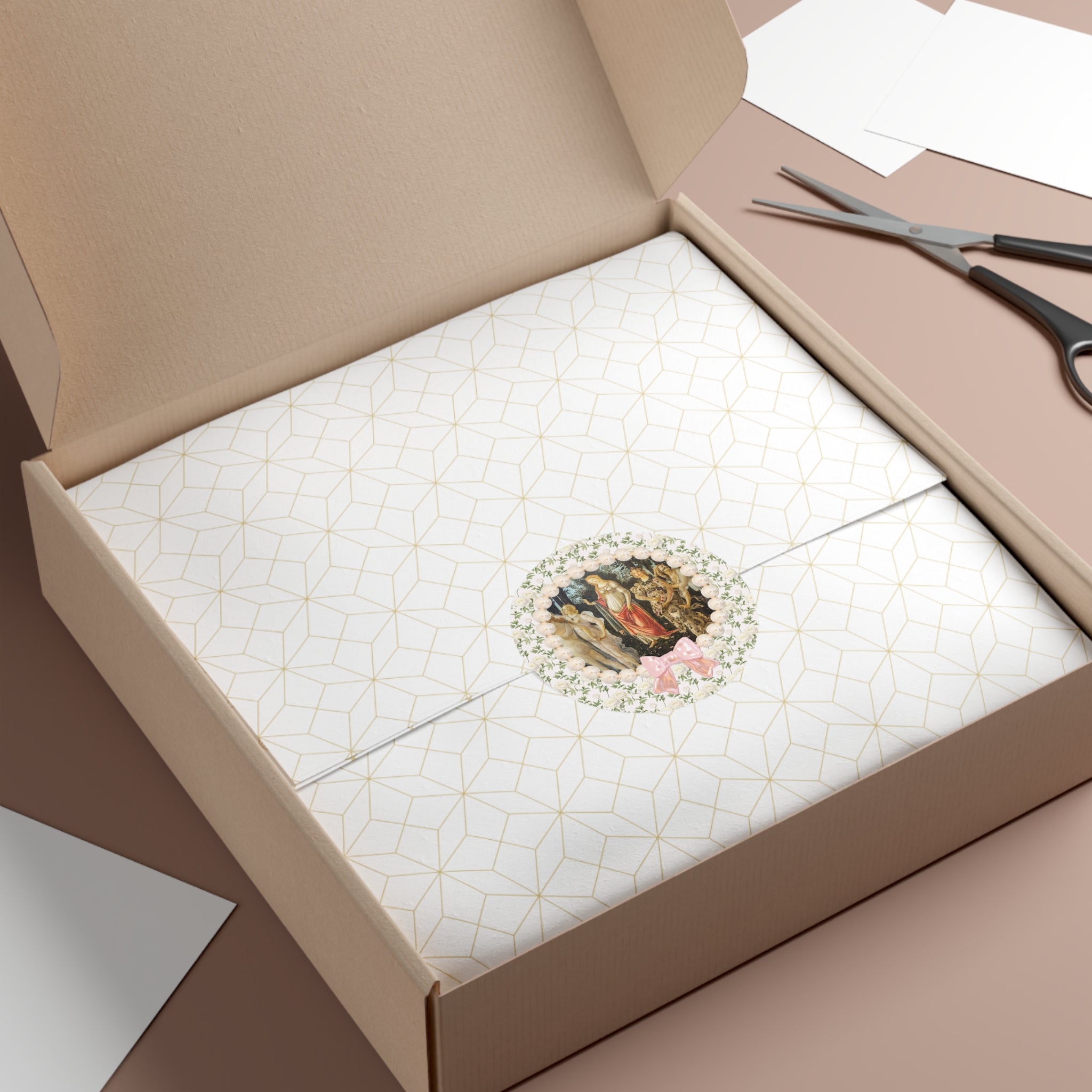 Primavera by Sandro Botticelli Sticker: Italian Renaissance Famous Painting, 15th Century Artwork, Art History Present for Humanites Major - Opal and June