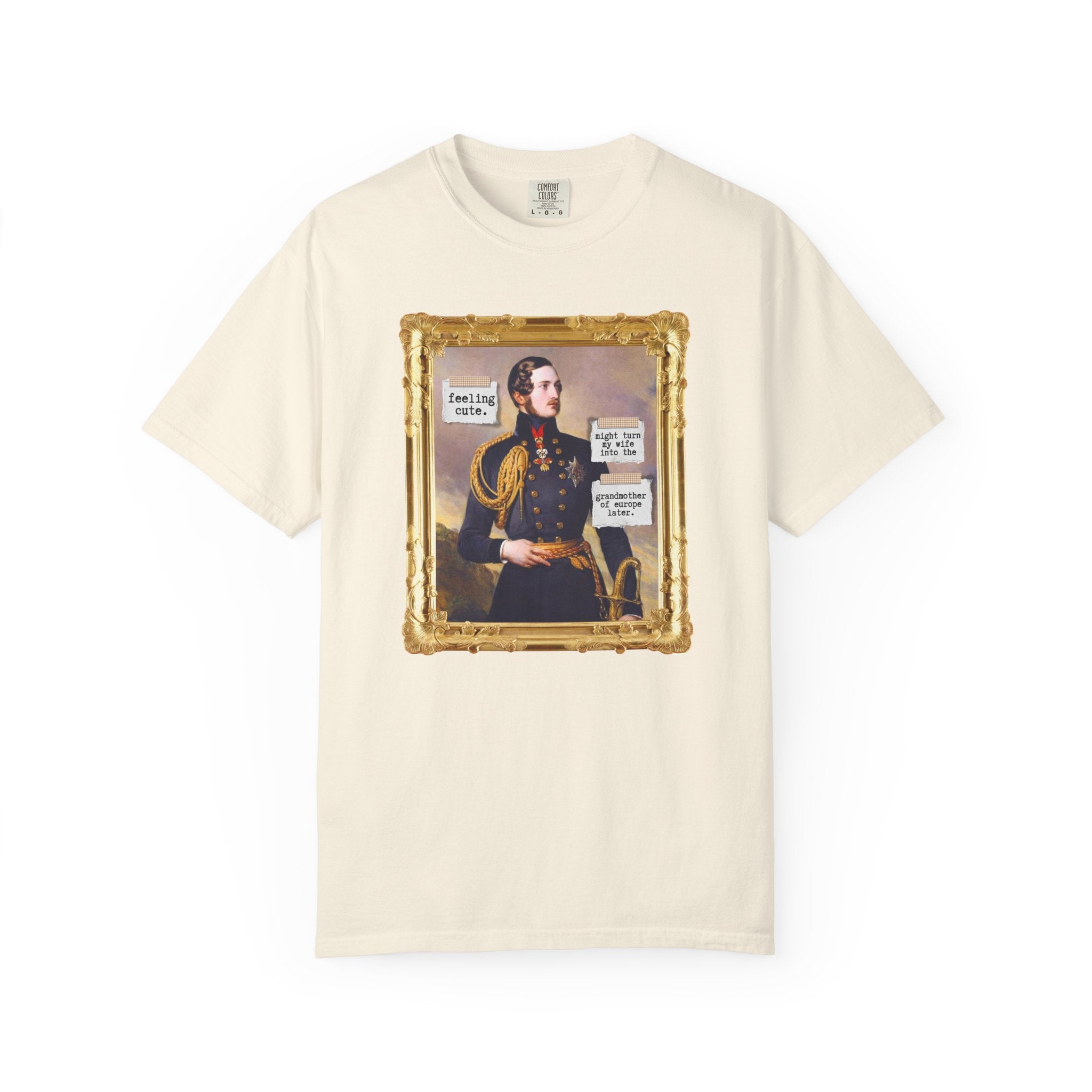 Prince Albert and Queen Victoria Art History Tee Shirt: Funny Saying Victorian History T-Shirt, History Professor Present, Museum Lover Gift - Opal and June