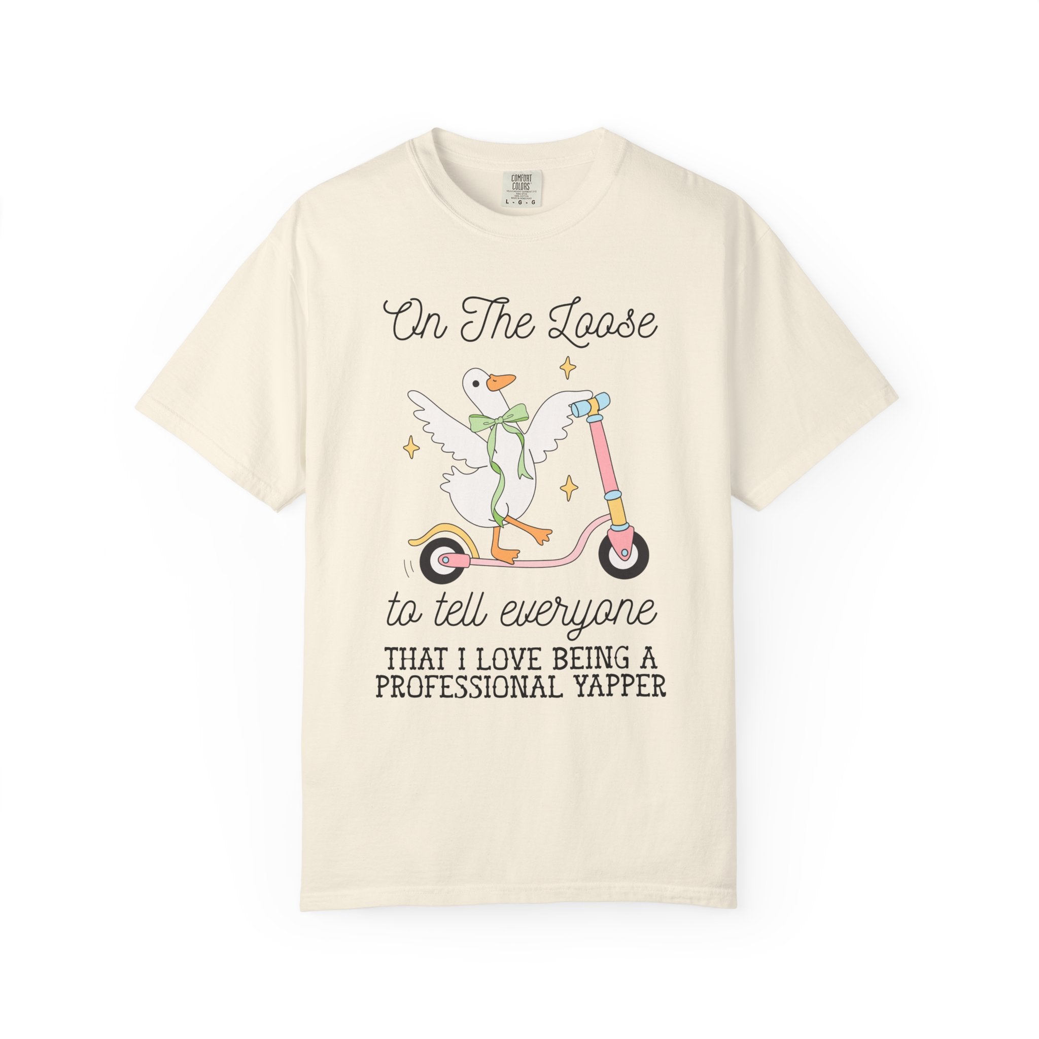 Professional Yapper Speech Therapist Tee Shirt, Silly Goose 90s Aesthetic Shirt, Speech Pathology, Speech Therapy Teacher Appreciation Gift - Opal and June