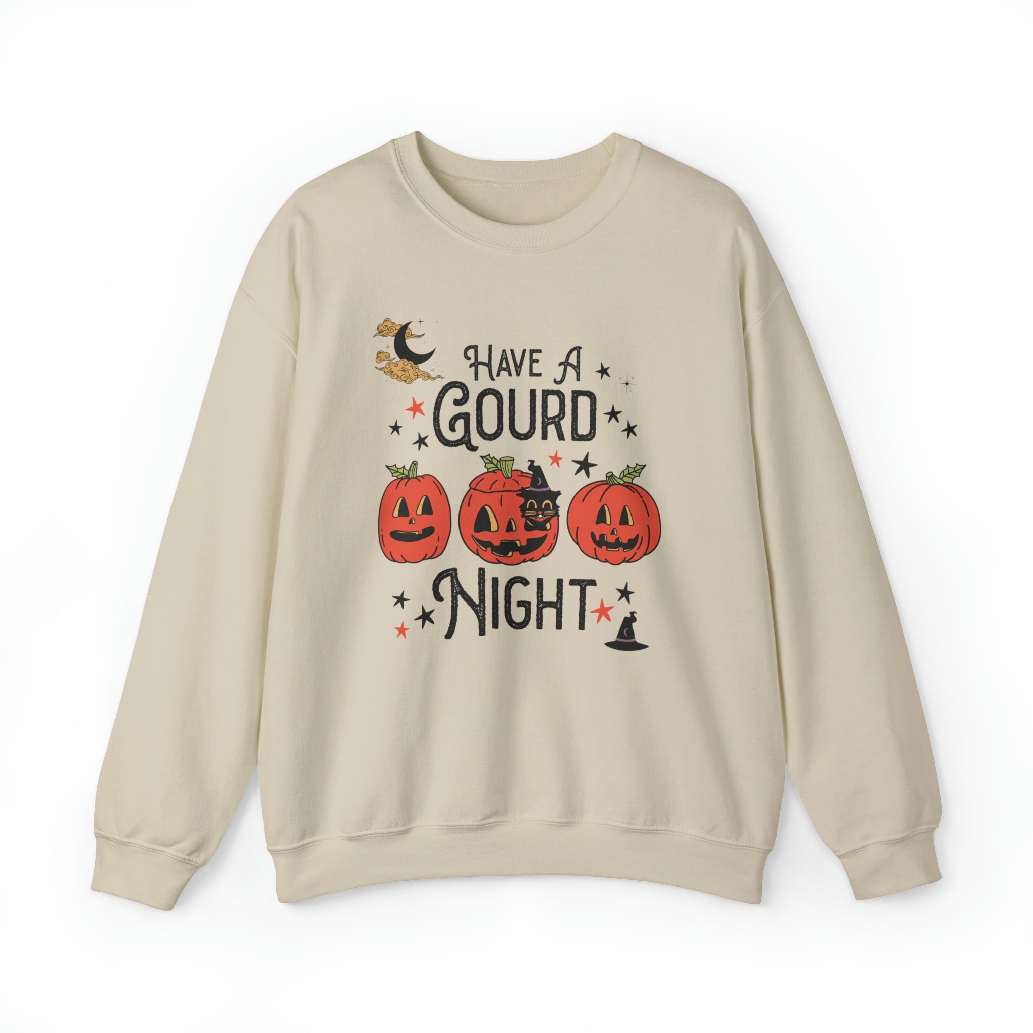 Punny Halloween Crewneck for Fall: Have A Gourd Night - Opal and June