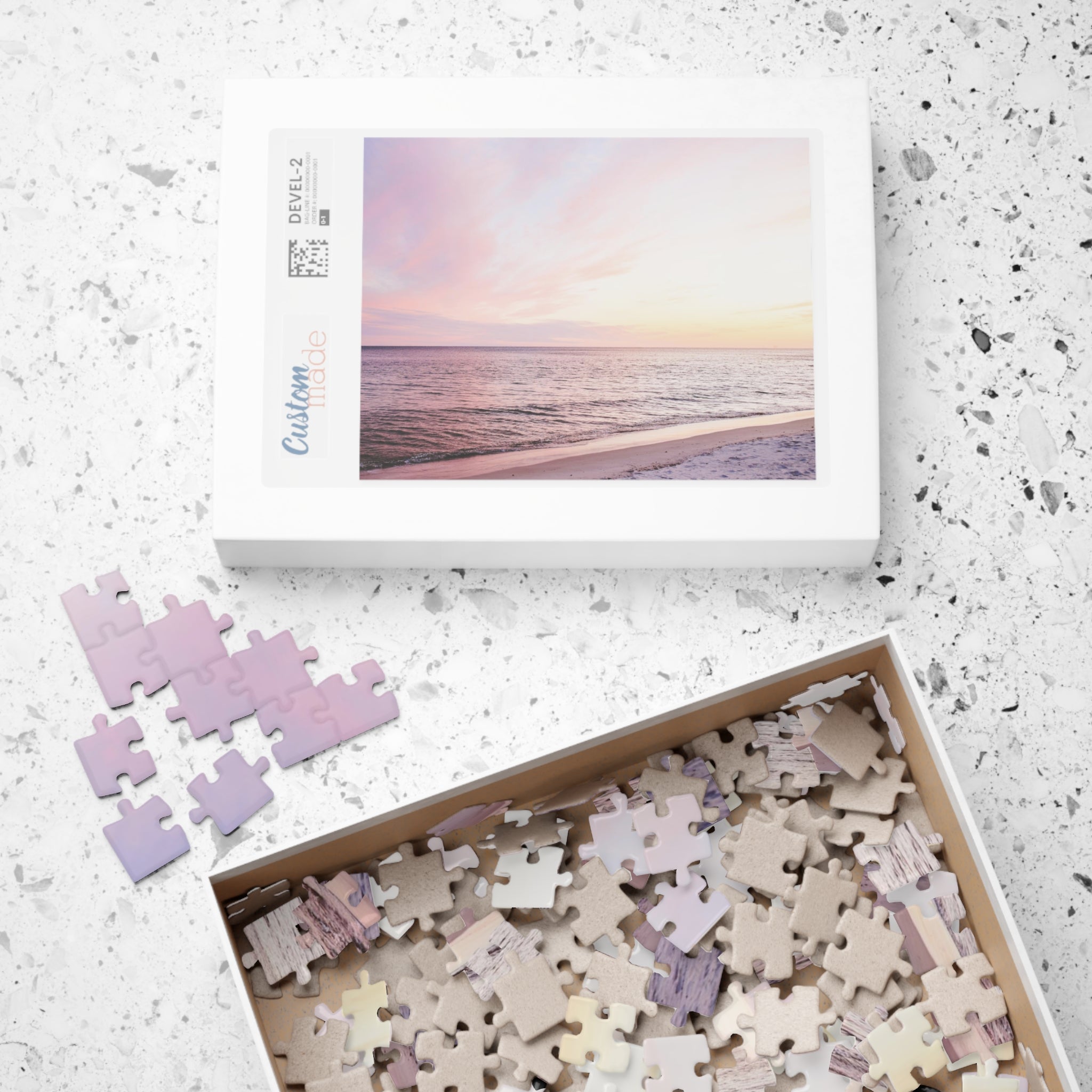 Puzzle of Gulf Shores Sunset in Alabama: Puzzle for Adults | Puzzle of Original Photograph - Opal and June