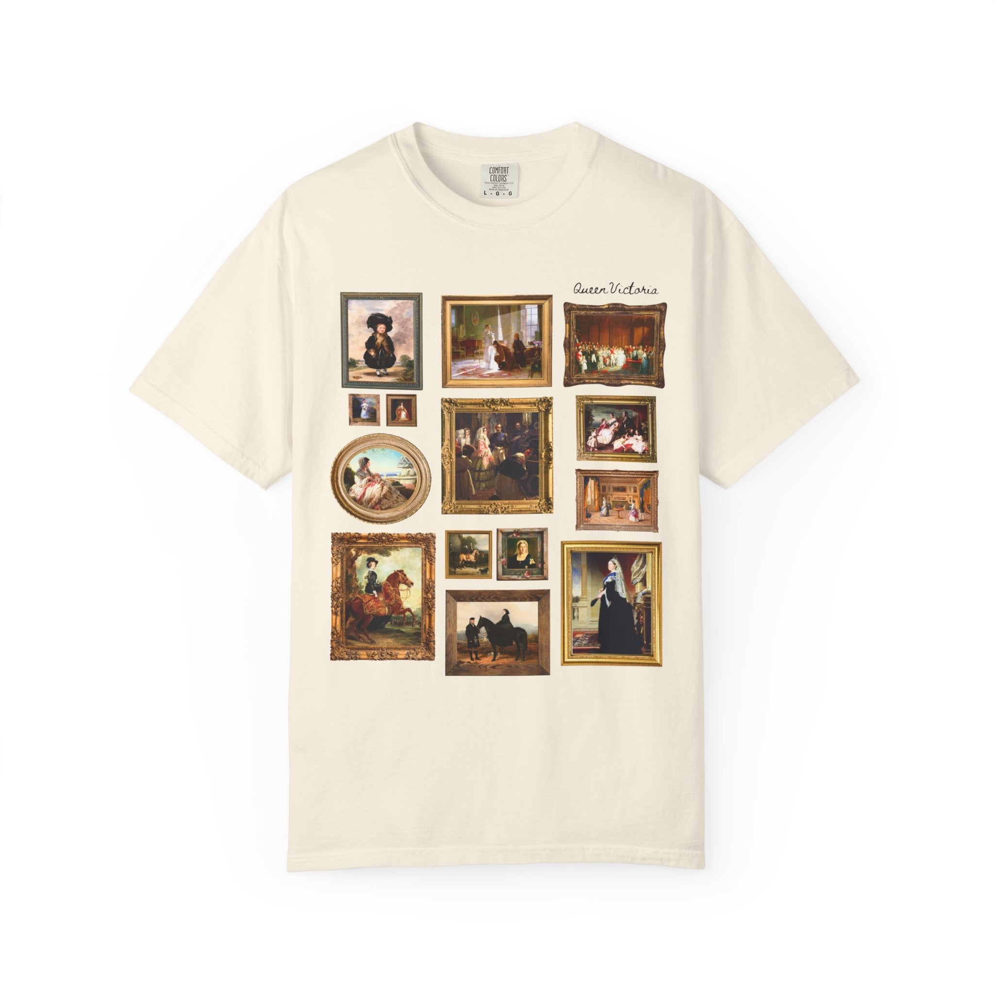 Queen Victoria Art History T-Shirt, Women's History Buff Gift, Famous Queens, Royal History Lover T-Shirt, 19th Century English History Gift - Opal and June