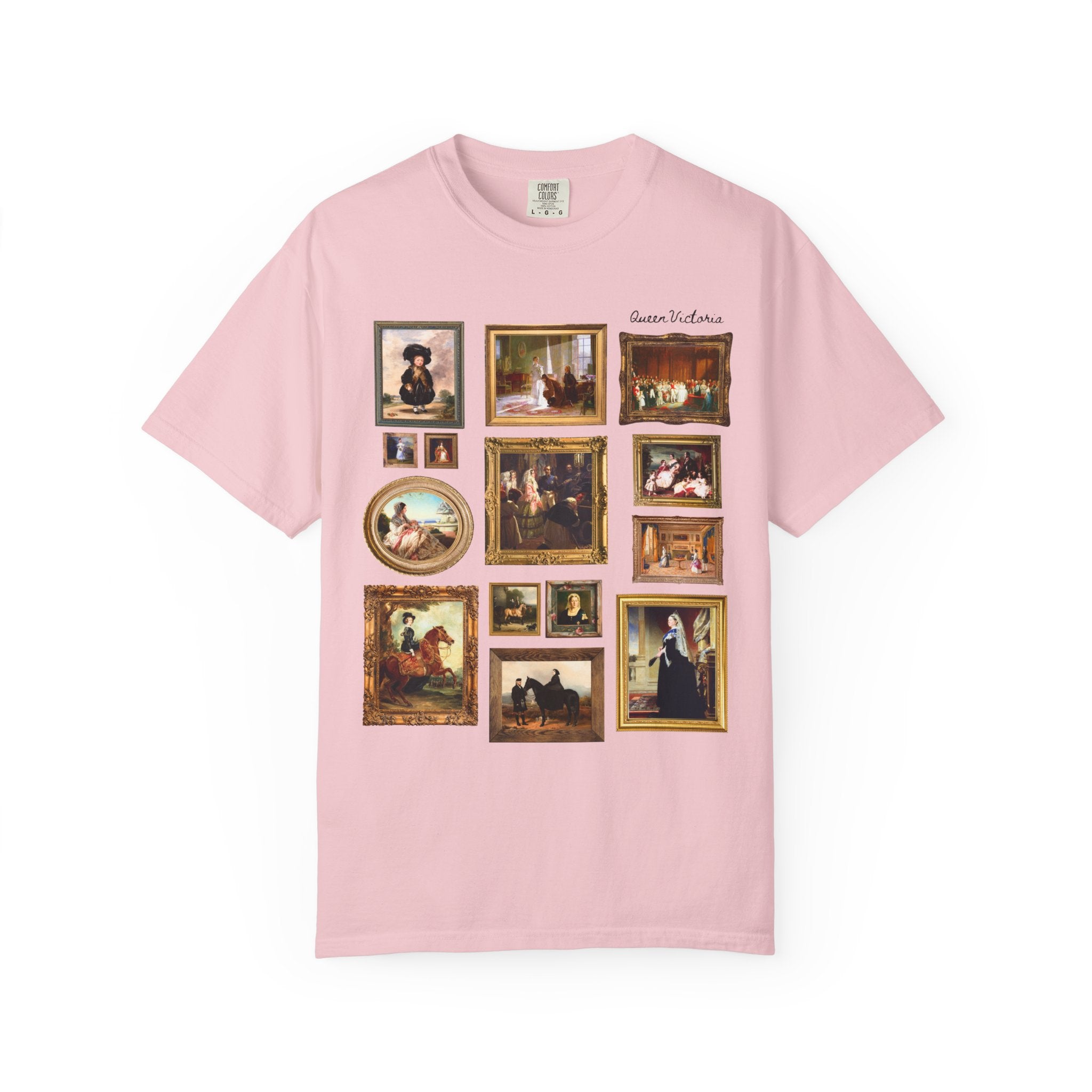 Queen Victoria Art History T-Shirt, Women's History Buff Gift, Famous Queens, Royal History Lover T-Shirt, 19th Century English History Gift - Opal and June