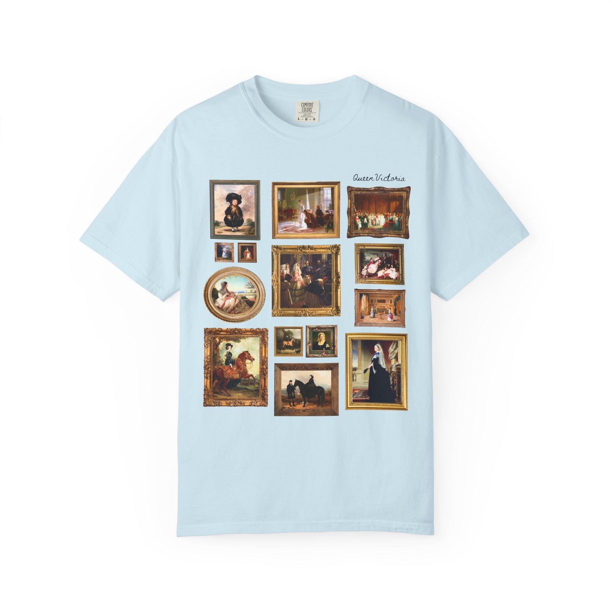 Queen Victoria Art History T-Shirt, Women's History Buff Gift, Famous Queens, Royal History Lover T-Shirt, 19th Century English History Gift - Opal and June