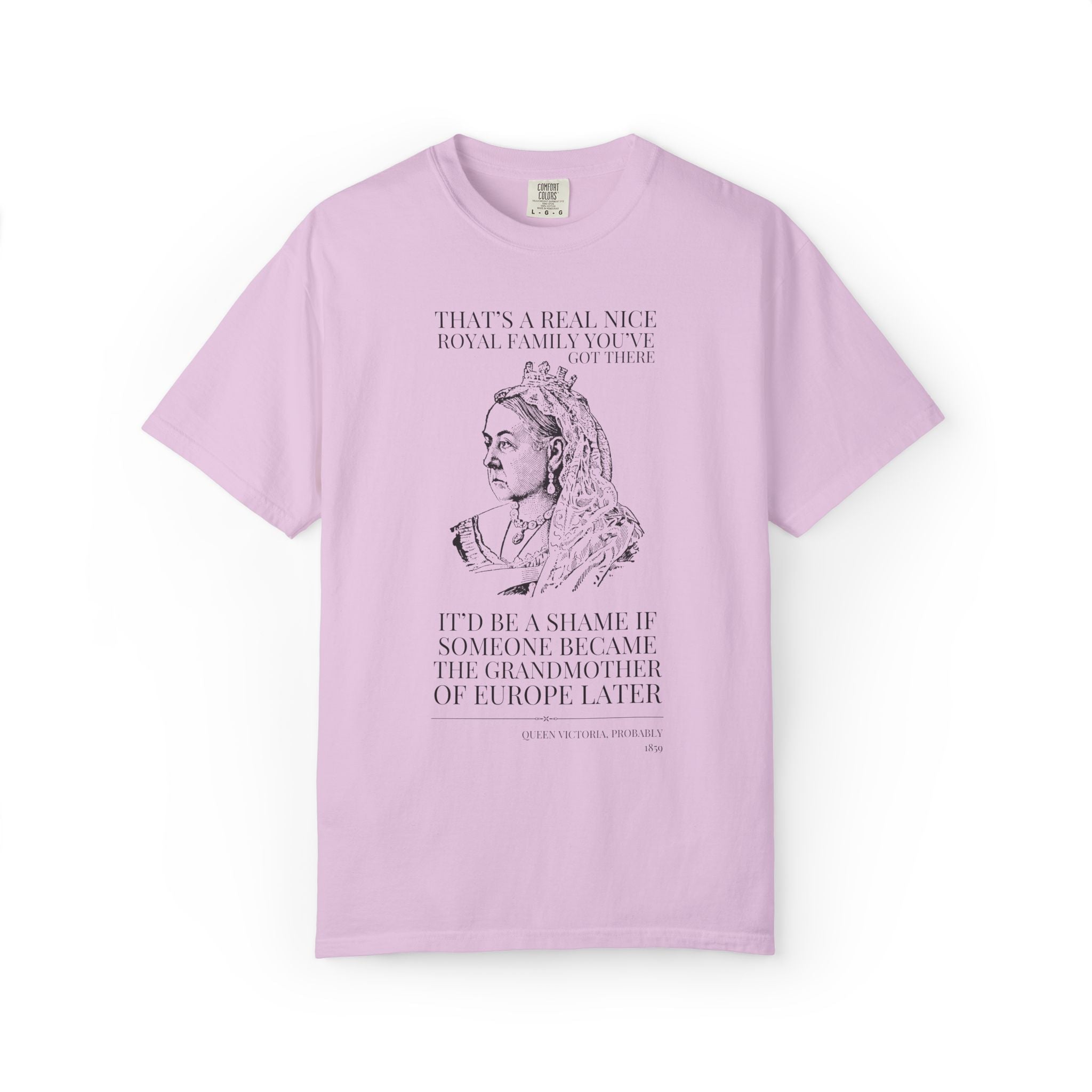Queen Victoria English History Tee Shirt: The Grandmother of Europe - Opal and June