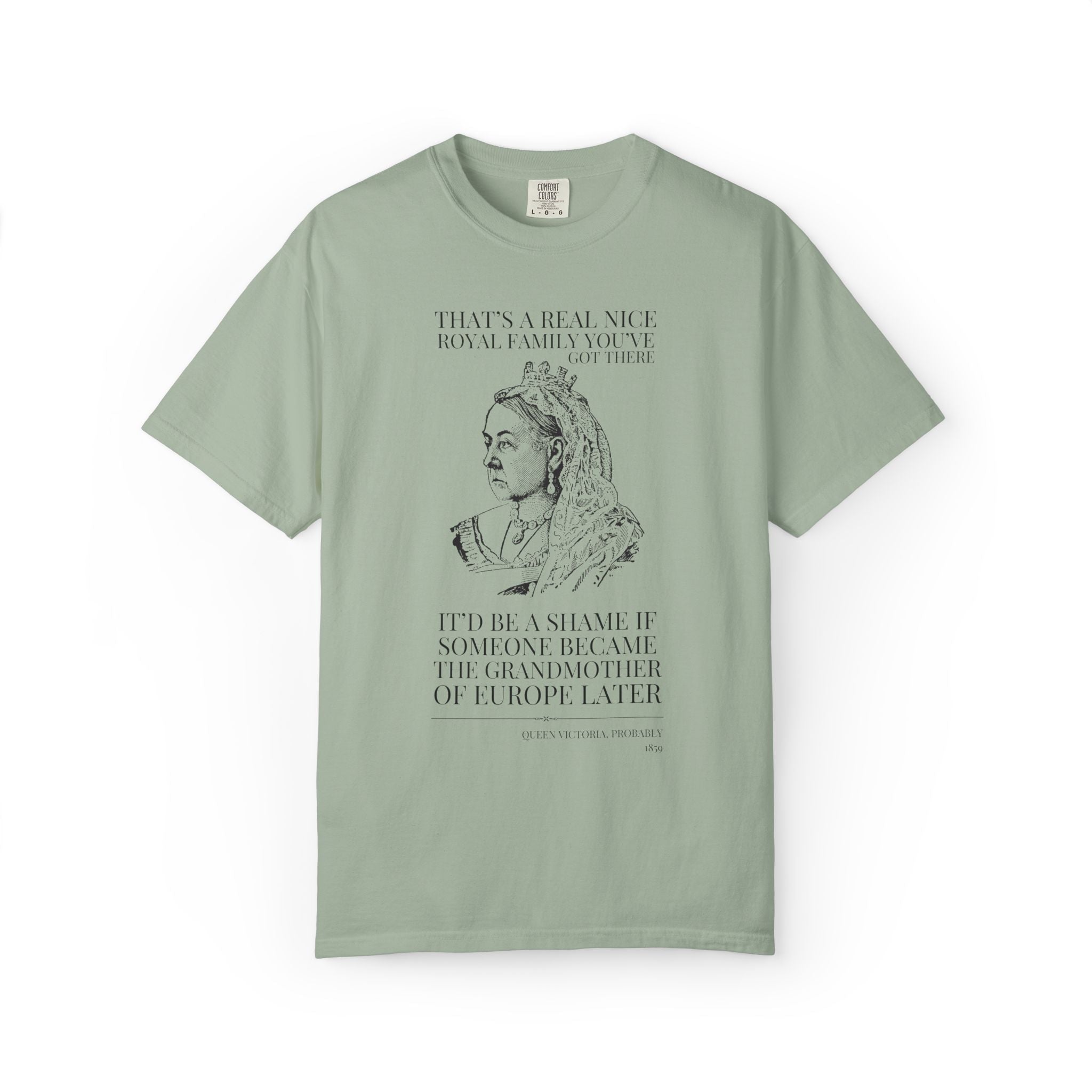 Queen Victoria English History Tee Shirt: The Grandmother of Europe - Opal and June
