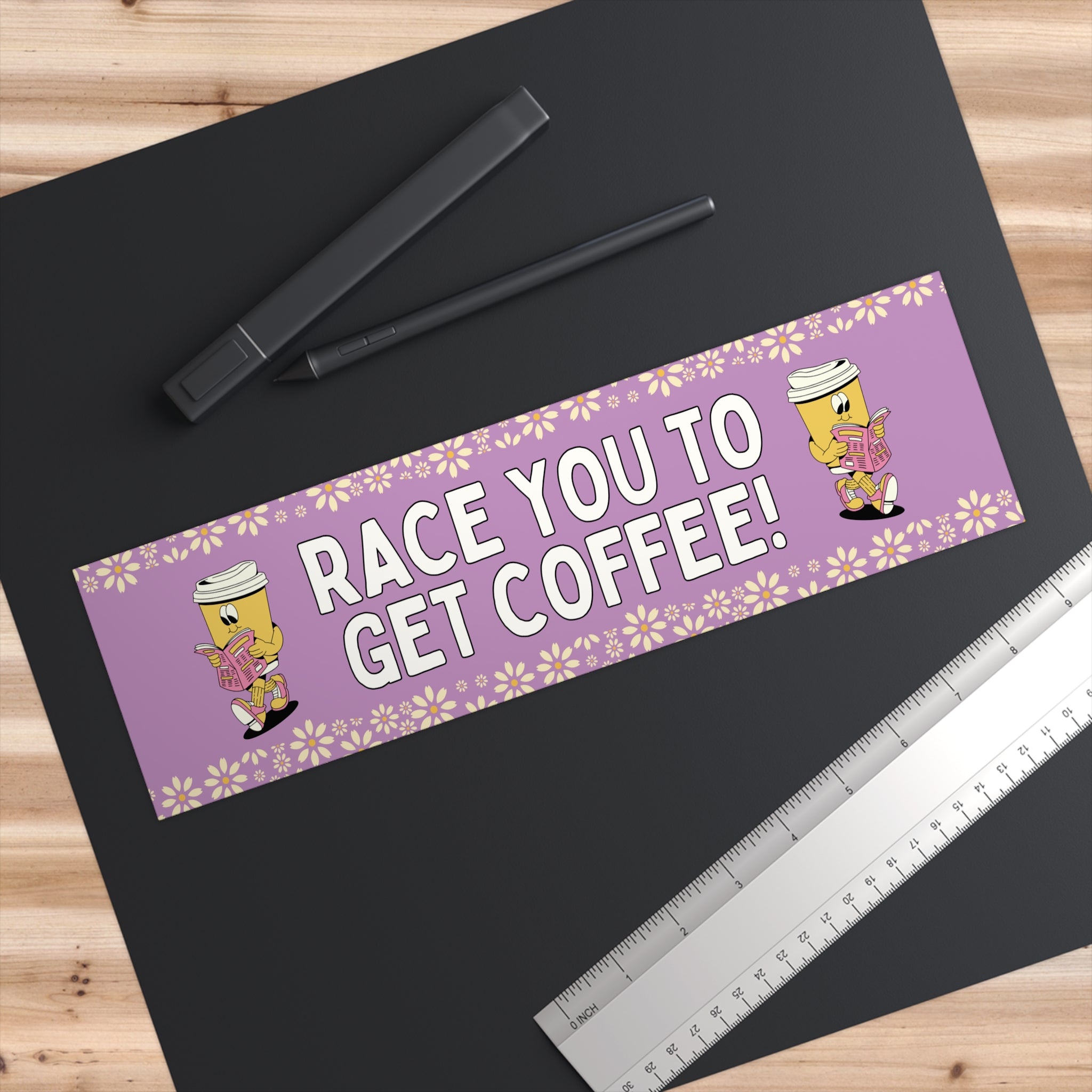 Race You To Get Coffee - Opal and June