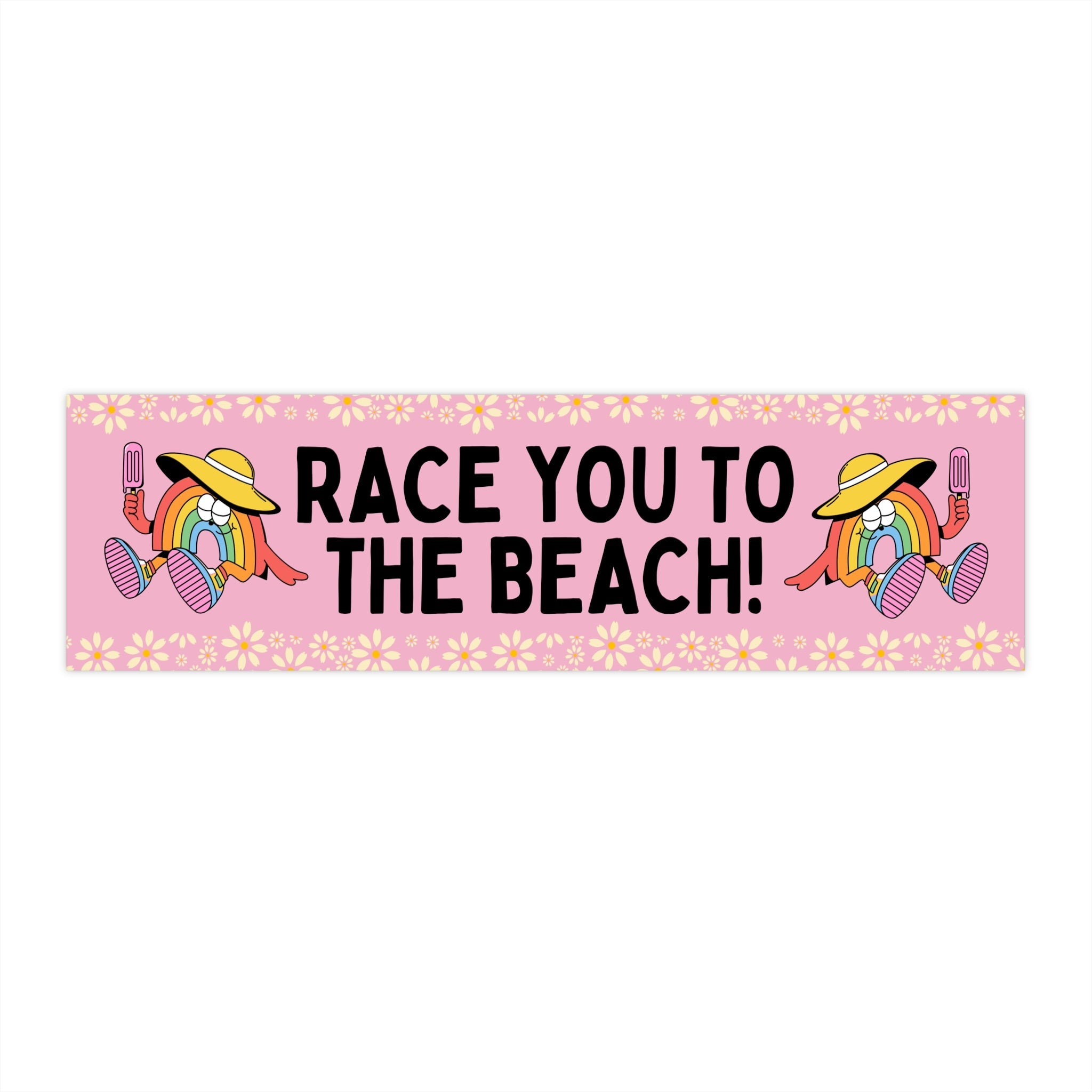 Race You to the Beach! - Opal and June