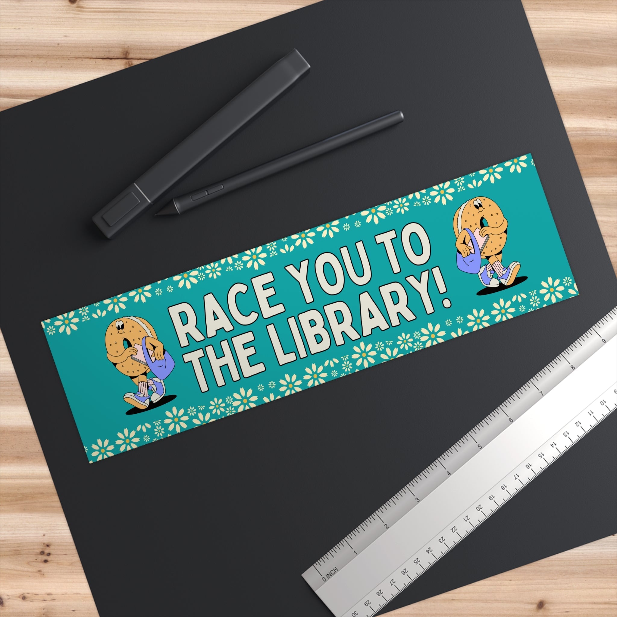 Race You To The Library! - Opal and June