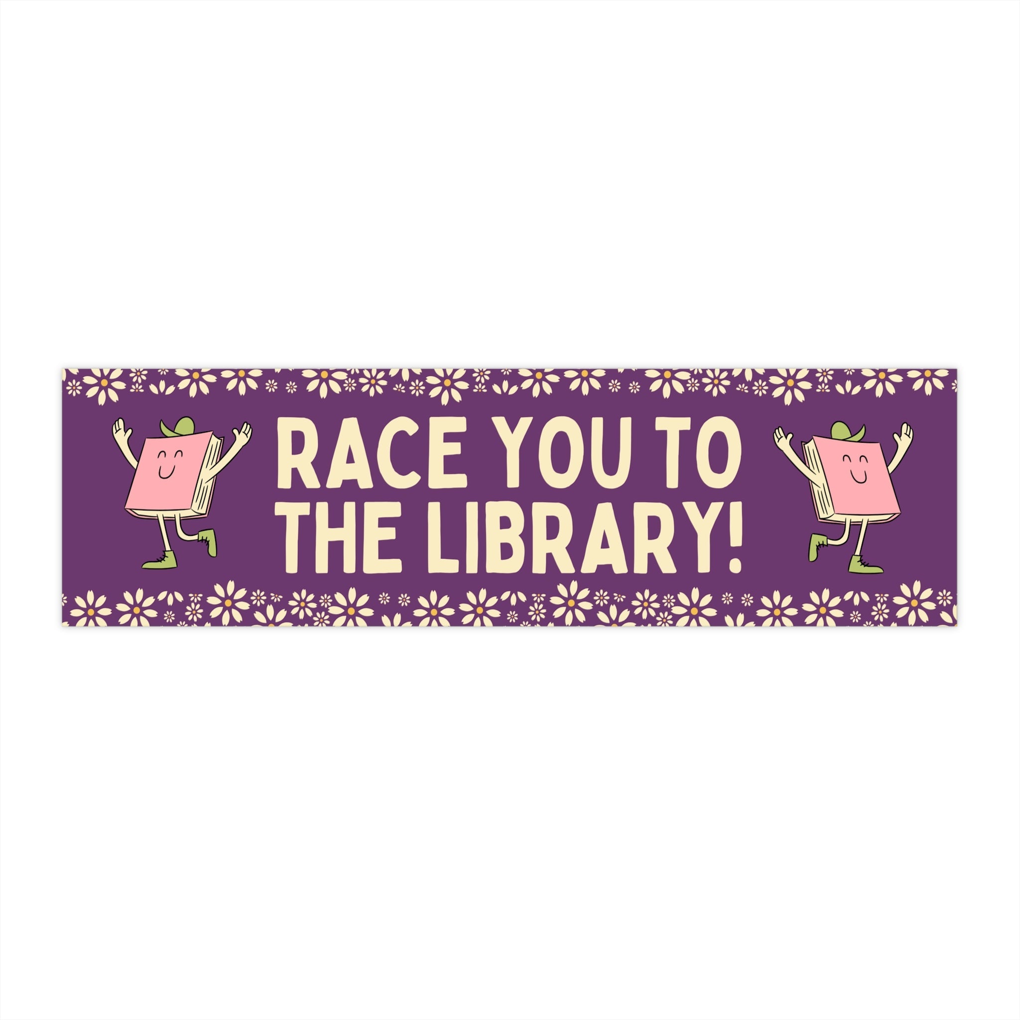 Race You To The Library (Purple) - Opal and June