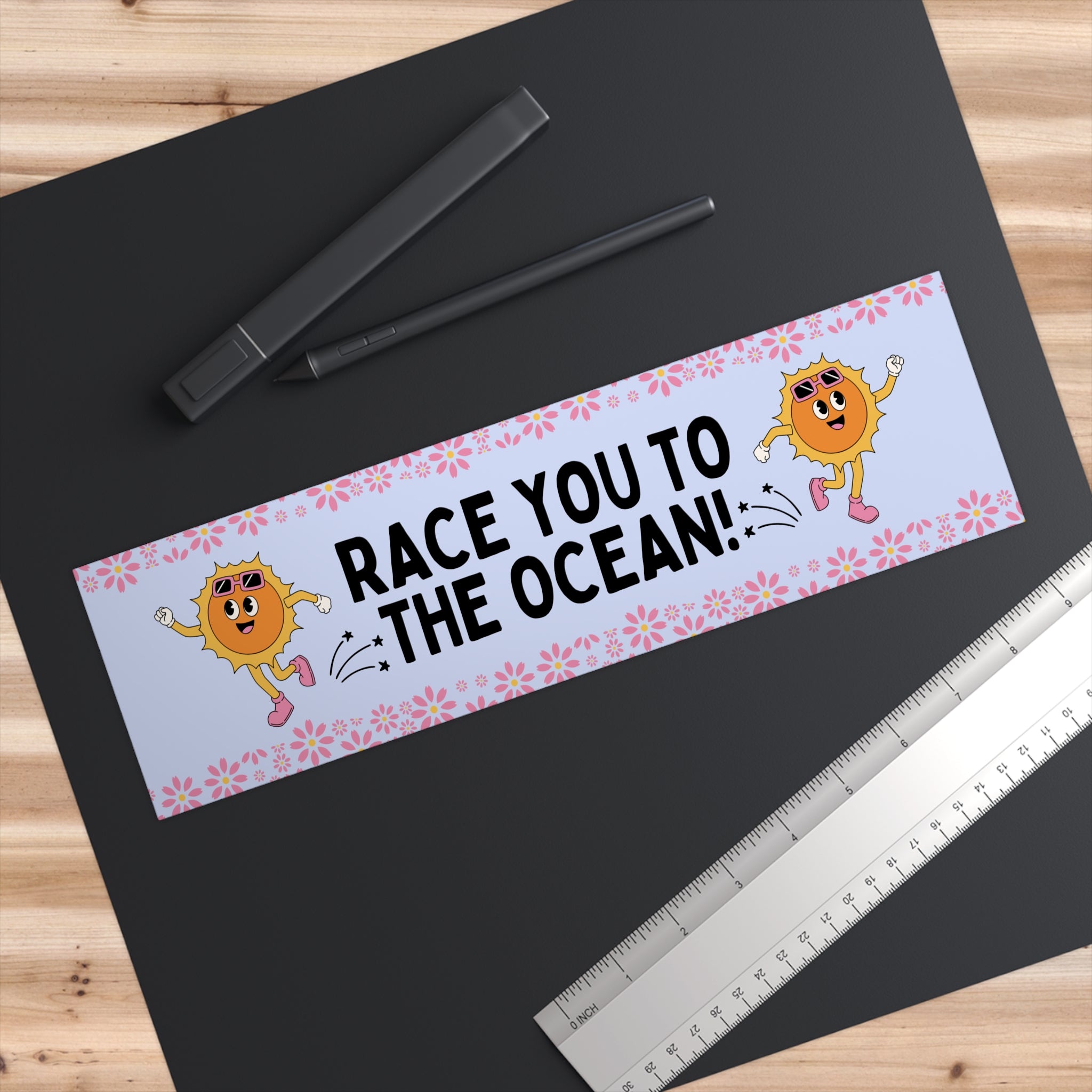 Race You to the Ocean! - Opal and June
