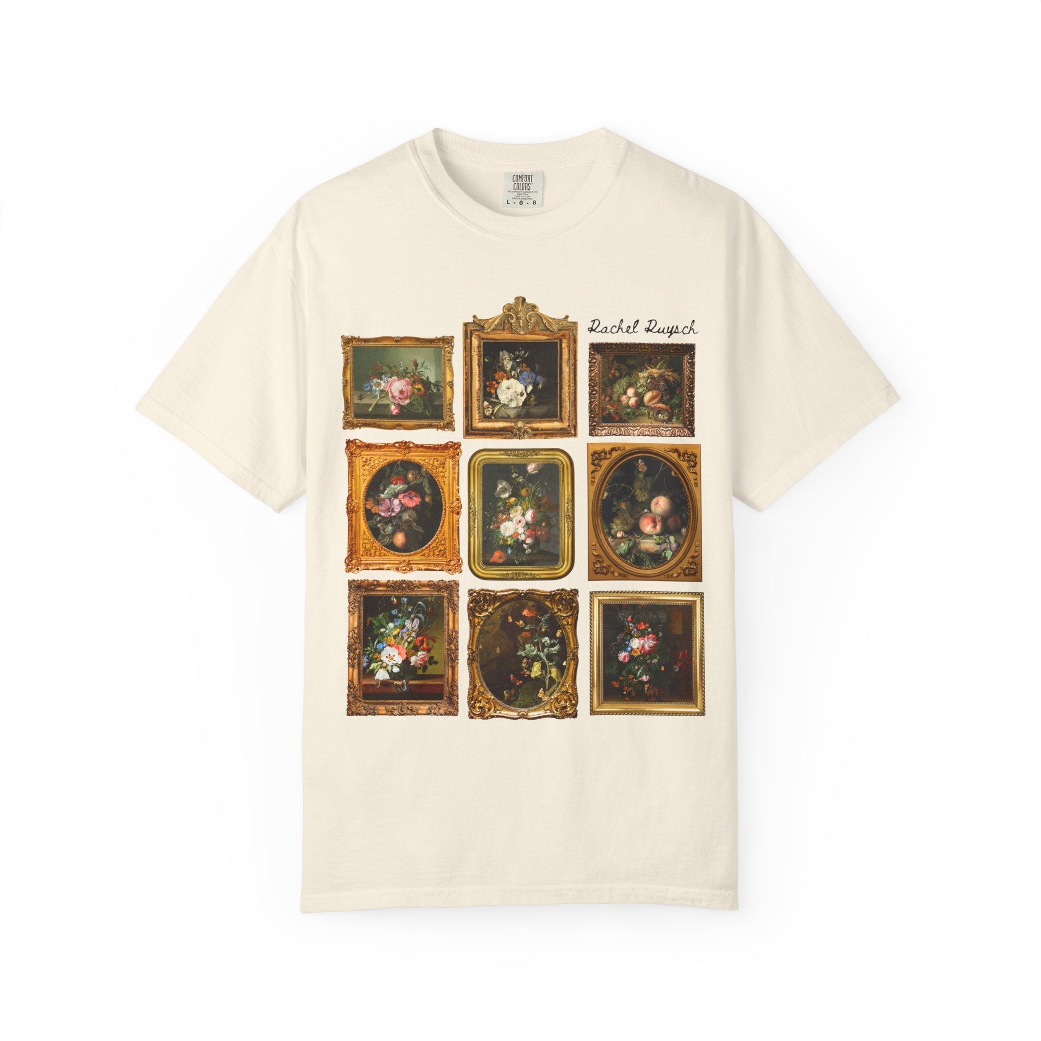 Rachel Ruysch Famous Painting of Flowers, Dutch Floral Still Life Painting, 17th Century Art Historian, History Lover, Humanities Major Gift - Opal and June