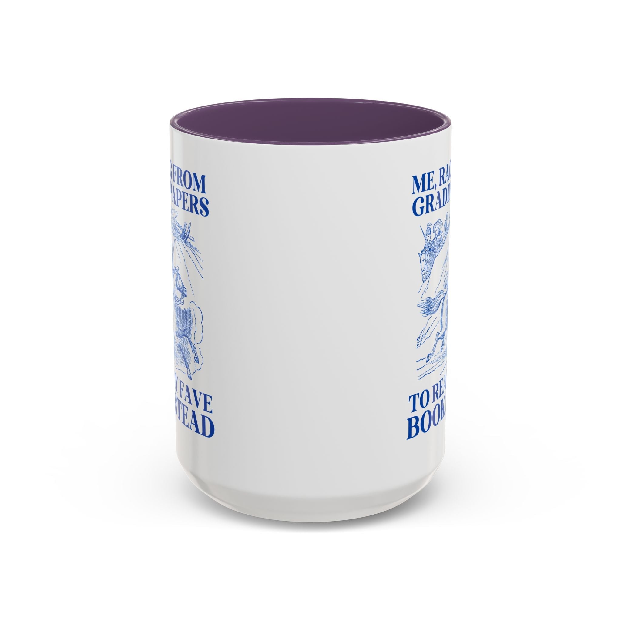 Racing from Grading Papers Mug - Opal and June