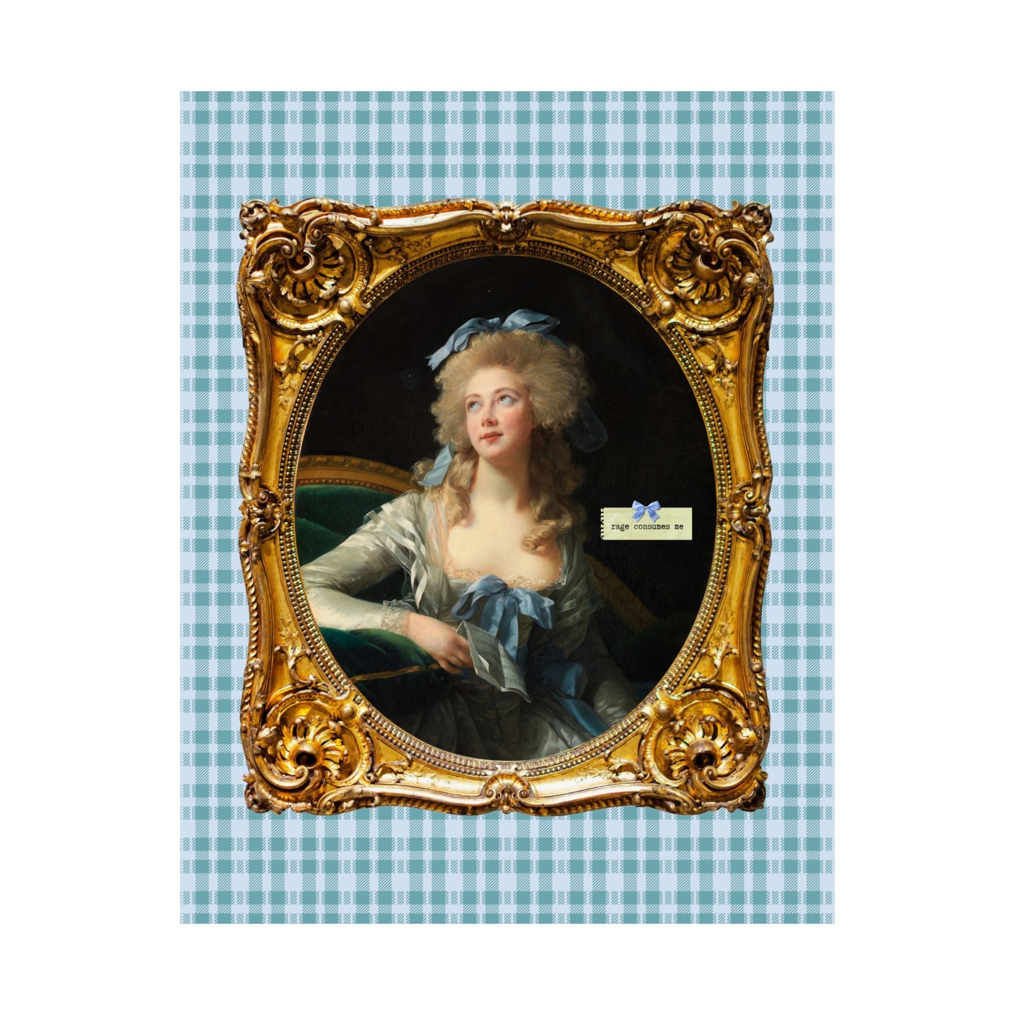 Rage Consumes Me Poster - Opal and June