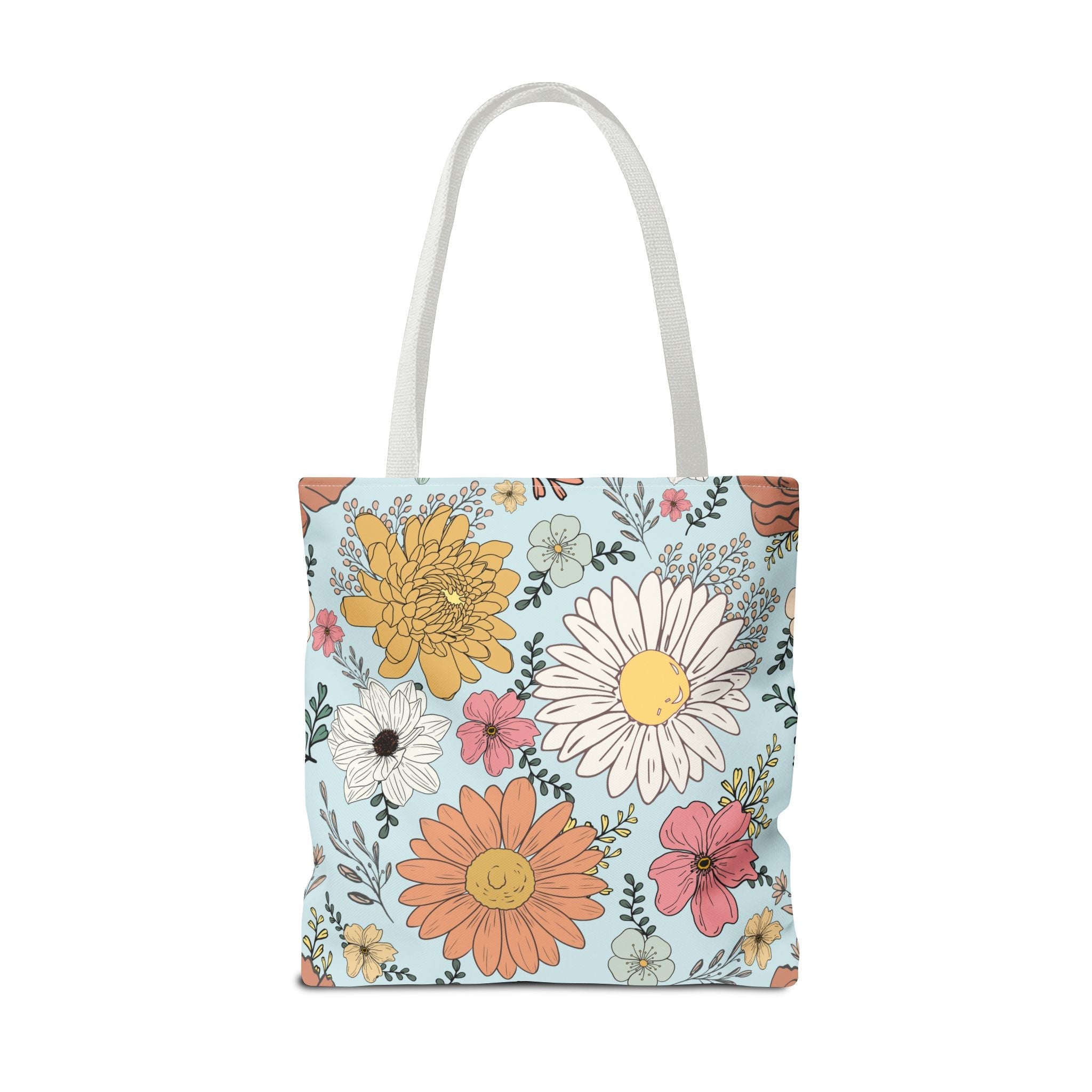 Rage Consumes Me Tote Bag with Flowers, Animal Lover Gift for Daughter or Sister, Funny Sarcastic Feminist Tote Bag for Democrat or Mom - Opal and June