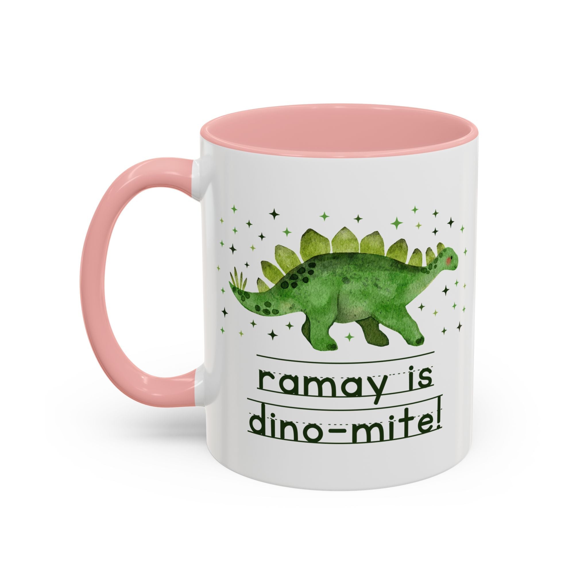 Ramay Junior High School 11 Oz Coffee Mug: Ramay is Dino - Mite! - Opal and June