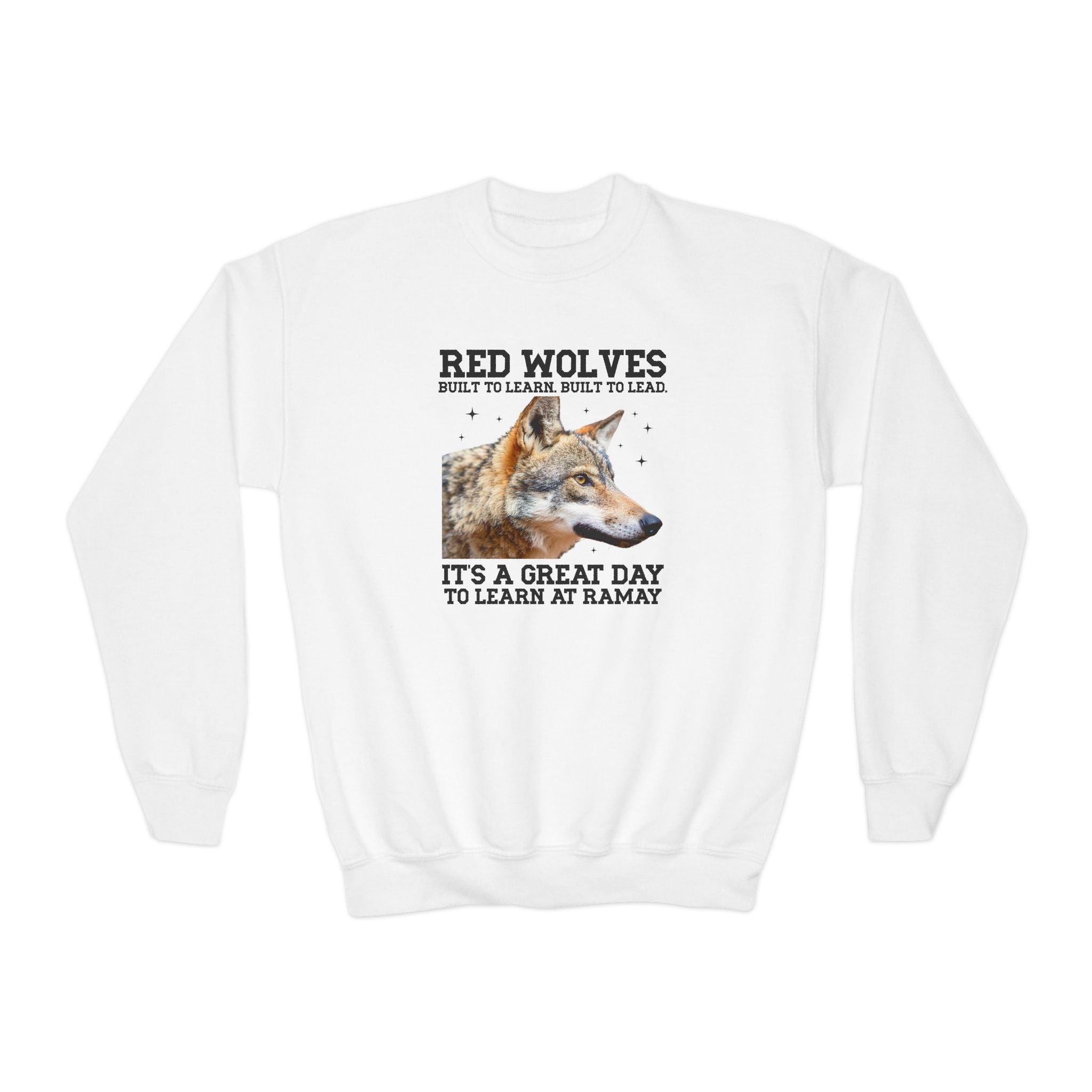 Ramay Junior High School: Built to Learn. Built to Lead. | FPS + Opal and June Kids Sweatshirt, Fayetteville Public Schools - Opal and June