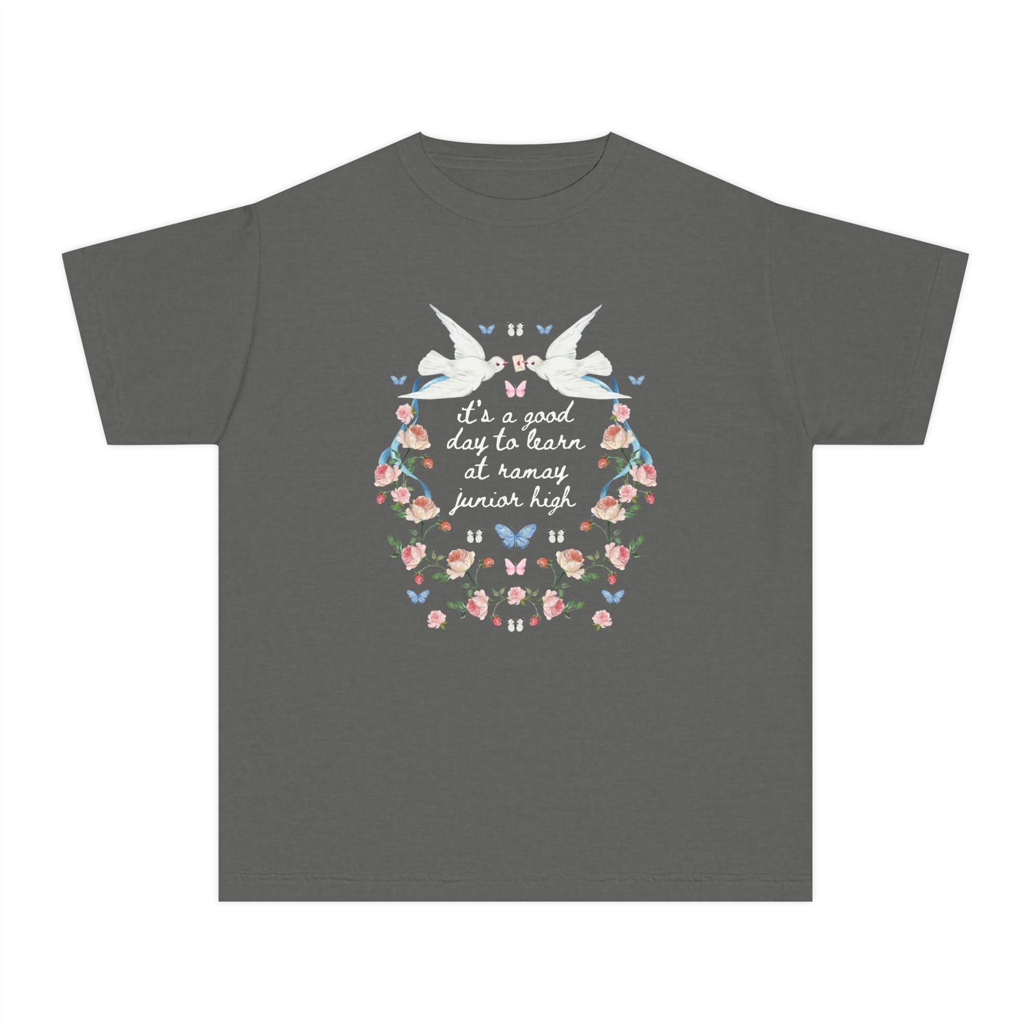 Ramay Junior High School Kids Tee Shirt: It's a Good Day to Learn at Ramay Junior High | FPS + Opal and June Kids Tee Shirt, Fayetteville Public Schools - Opal and June