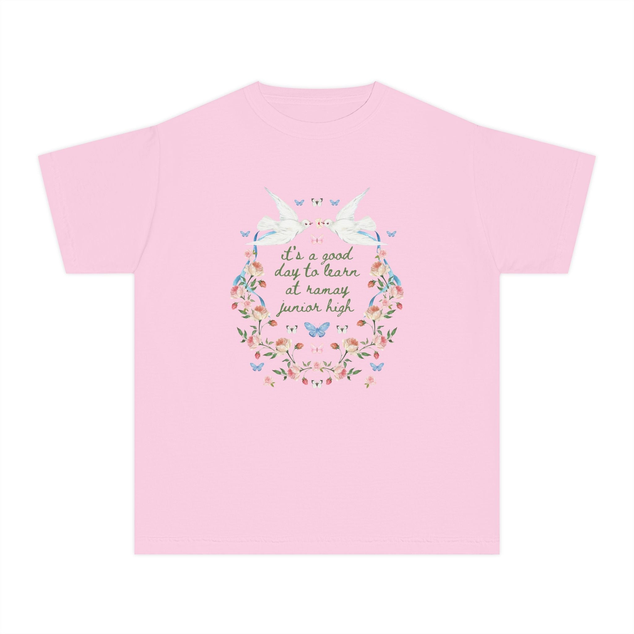 Ramay Junior High School Kids Tee Shirt: It's a Good Day to Learn at Ramay Junior High | FPS + Opal and June Kids Tee Shirt, Fayetteville Public Schools - Opal and June