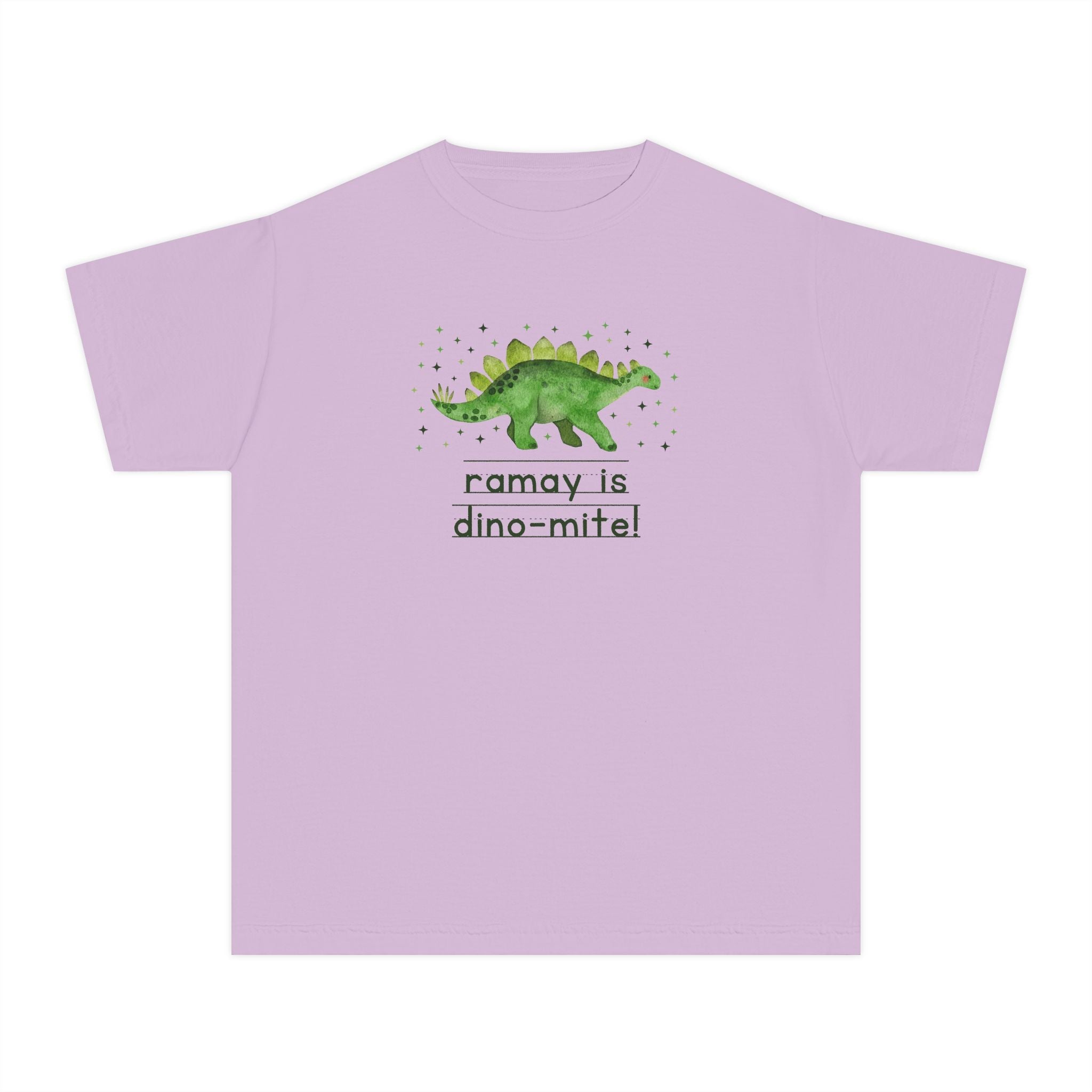 Ramay Junior High School Kids Tee Shirt: Ramay is Dino - Mite! - Opal and June