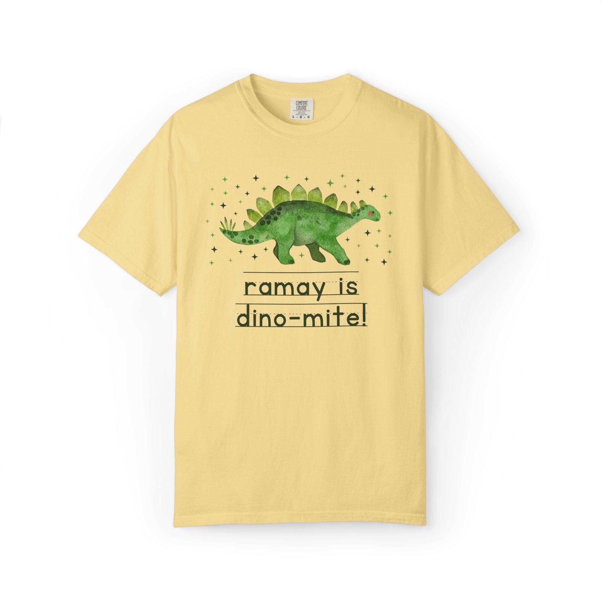 Ramay Junior High School Tee Shirt: Ramay is Dino - Mite! - Opal and June