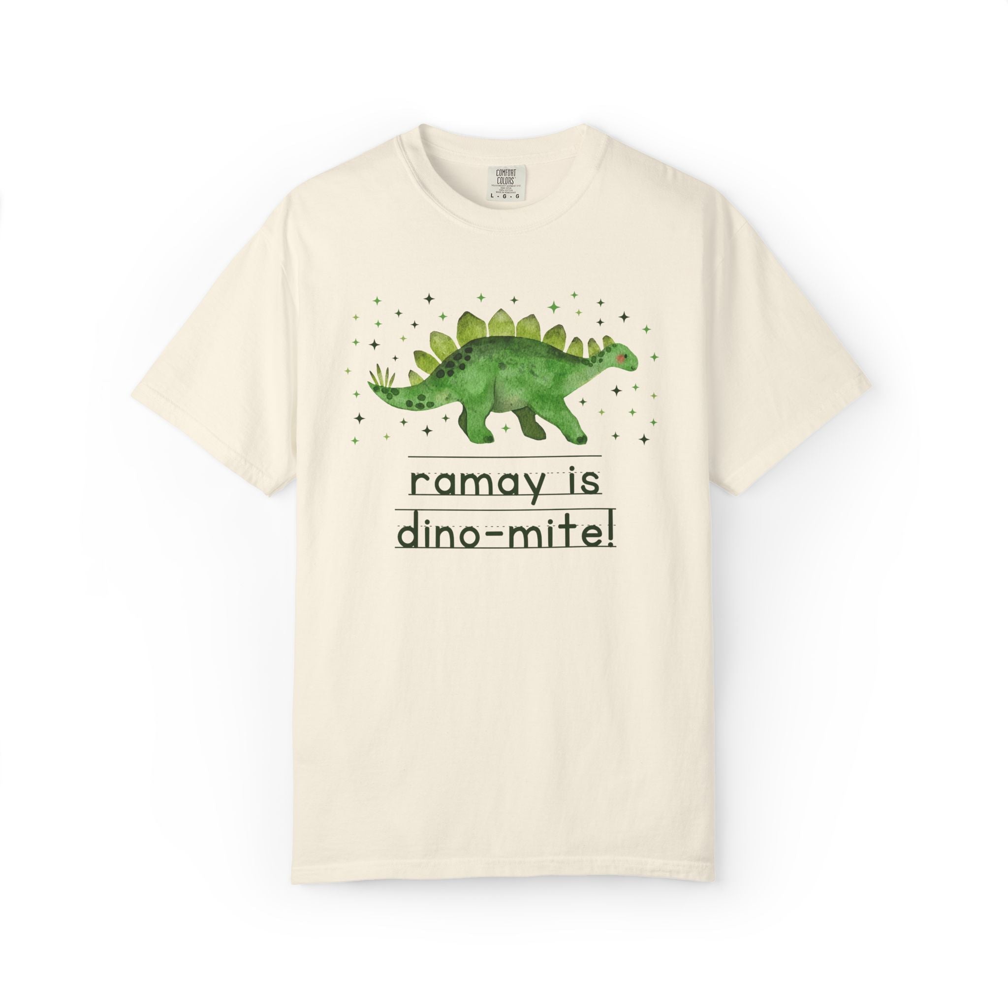 Ramay Junior High School Tee Shirt: Ramay is Dino - Mite! - Opal and June