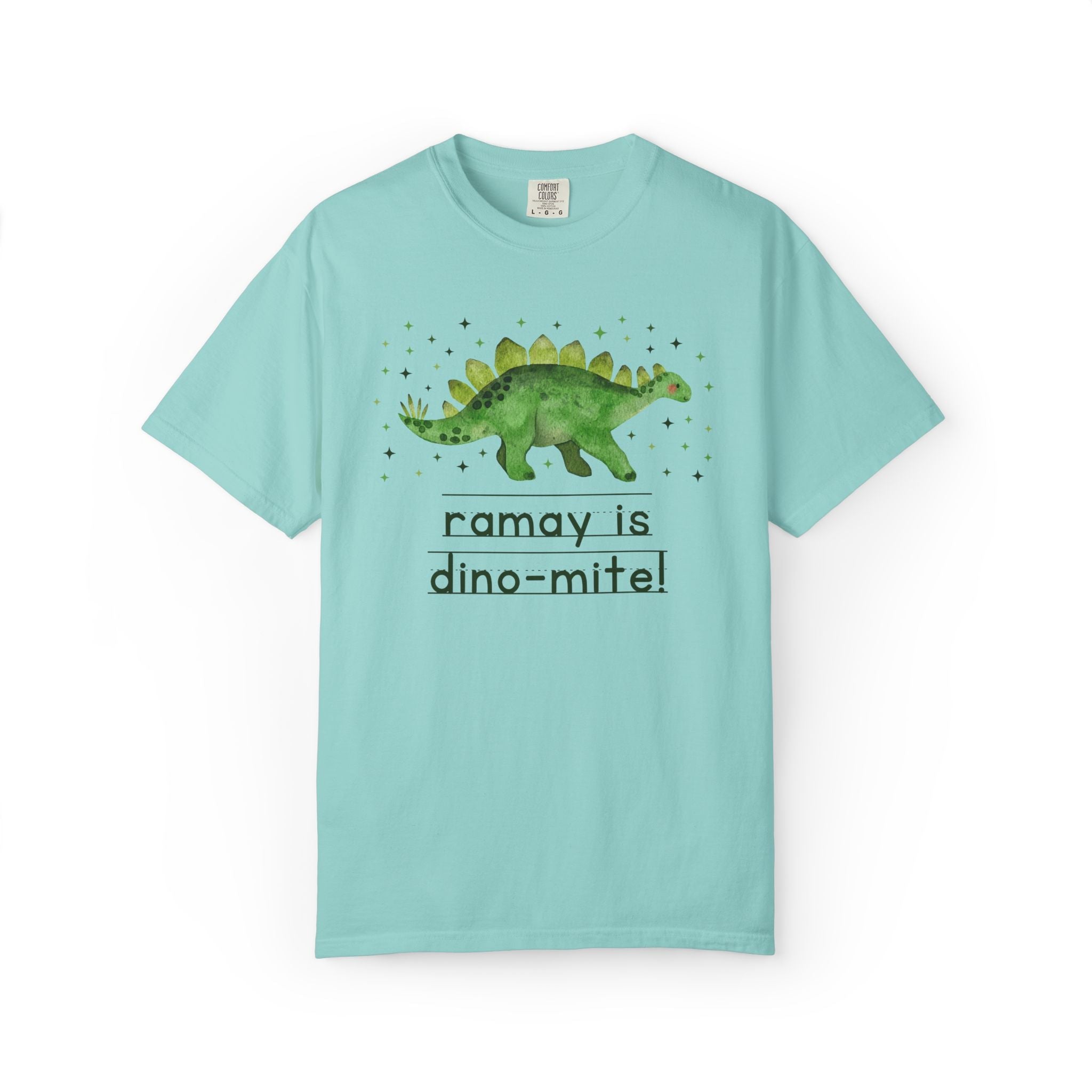 Ramay Junior High School Tee Shirt: Ramay is Dino - Mite! - Opal and June