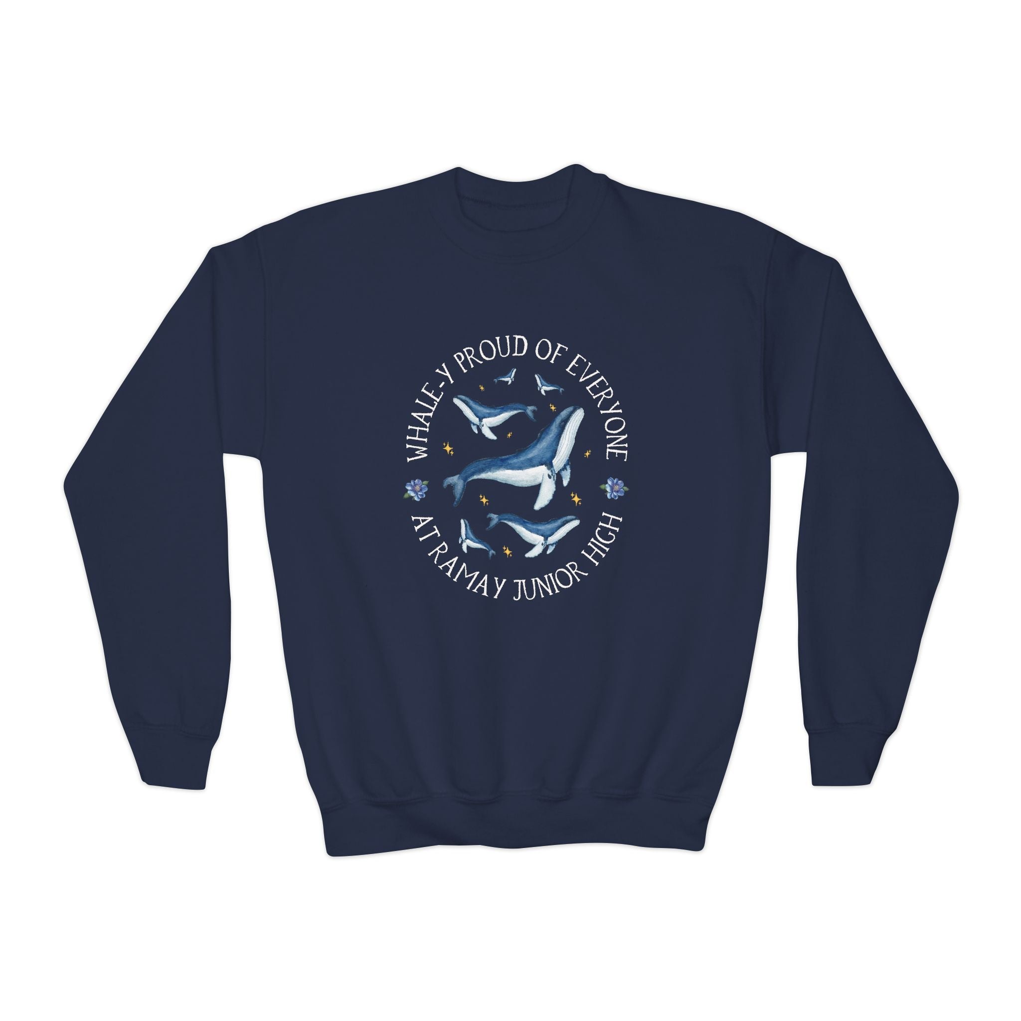 Ramay Junior High: Whaley Proud Kids Sweatshirt | FPS + Opal and June Kids Sweatshirt, Fayetteville Public Schools - Opal and June