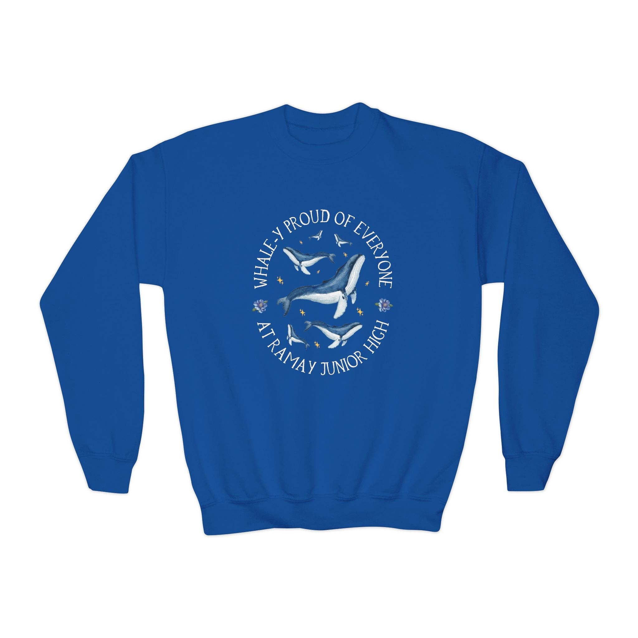 Ramay Junior High: Whaley Proud Kids Sweatshirt | FPS + Opal and June Kids Sweatshirt, Fayetteville Public Schools - Opal and June