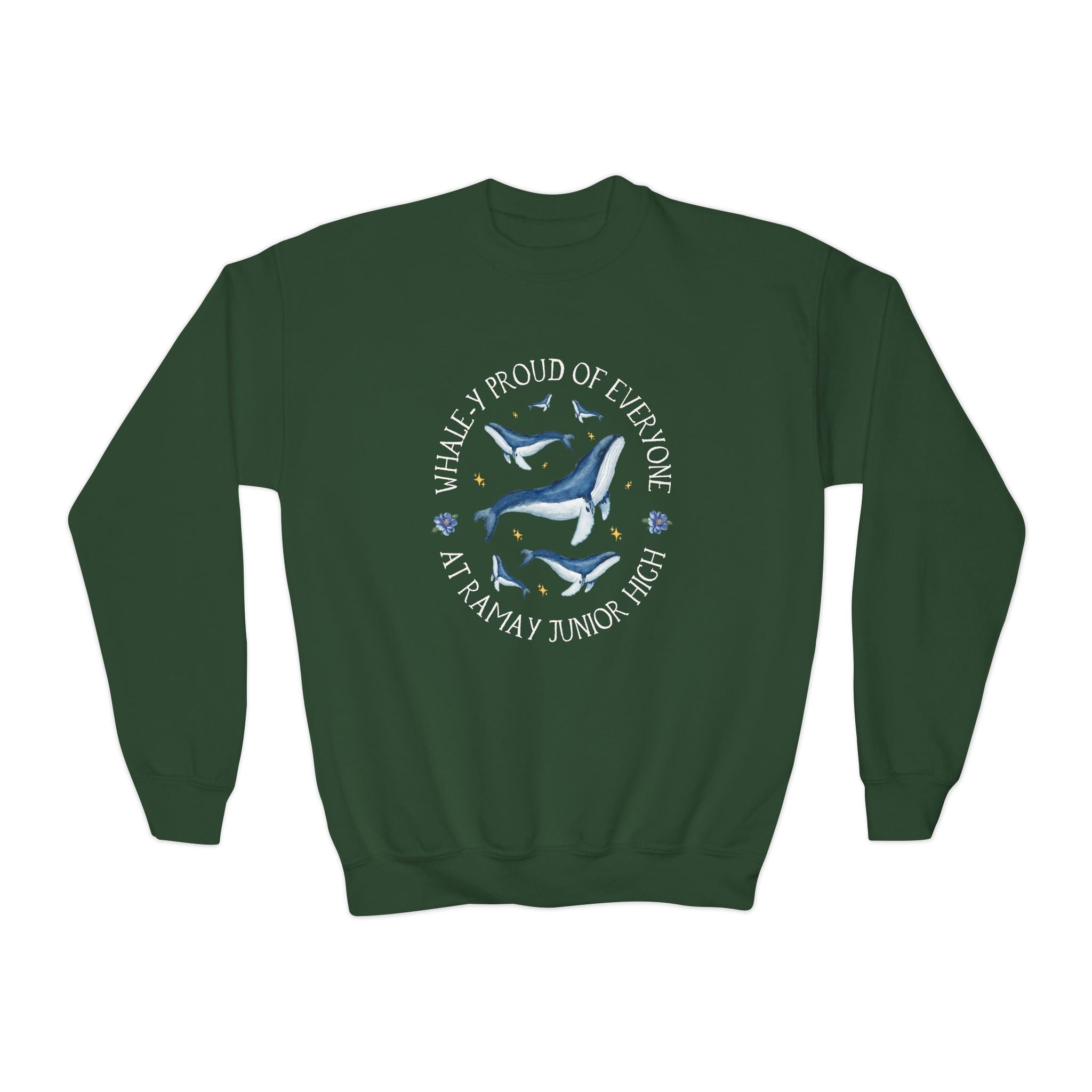 Ramay Junior High: Whaley Proud Kids Sweatshirt | FPS + Opal and June Kids Sweatshirt, Fayetteville Public Schools - Opal and June