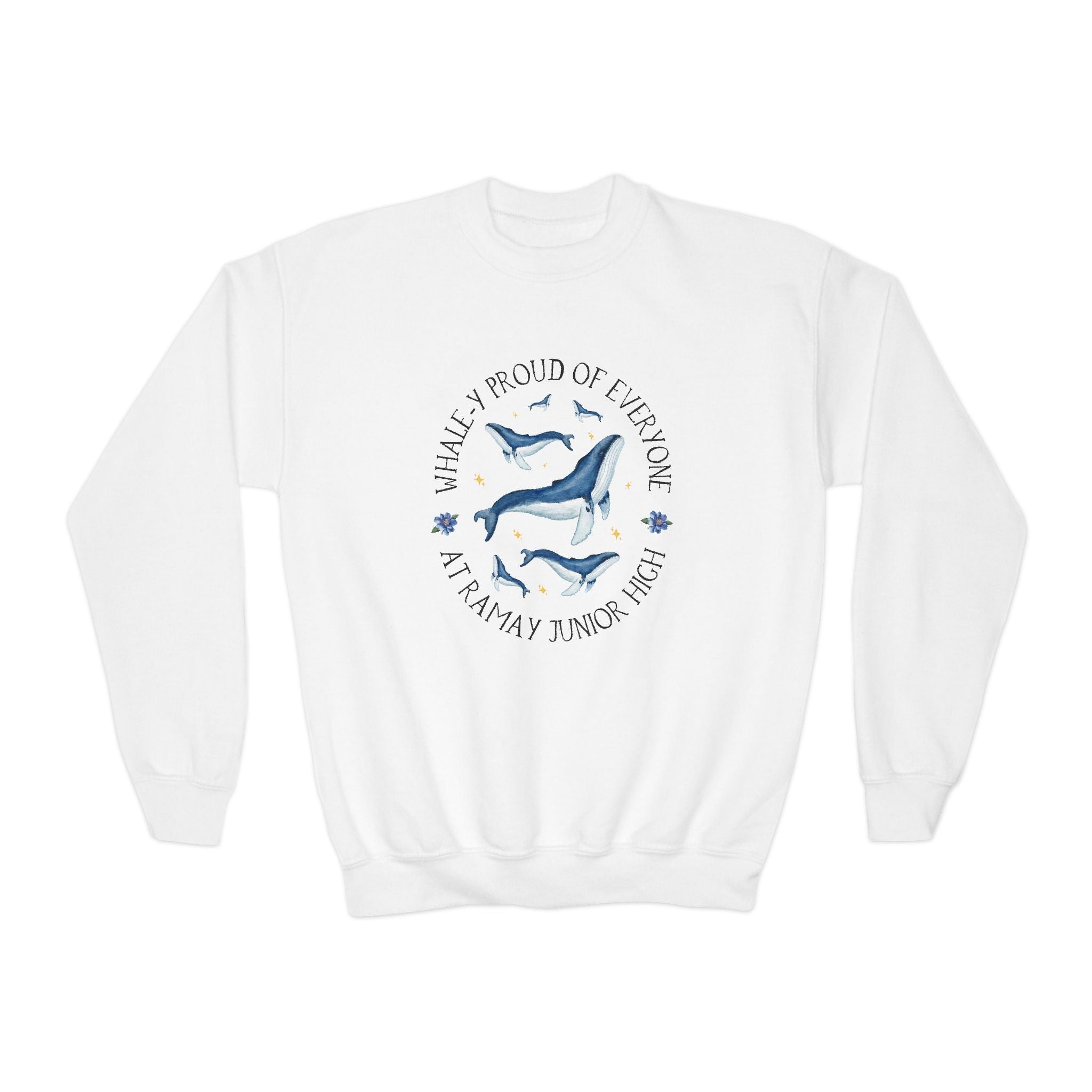 Ramay Junior High: Whaley Proud Kids Sweatshirt | FPS + Opal and June Kids Sweatshirt, Fayetteville Public Schools - Opal and June
