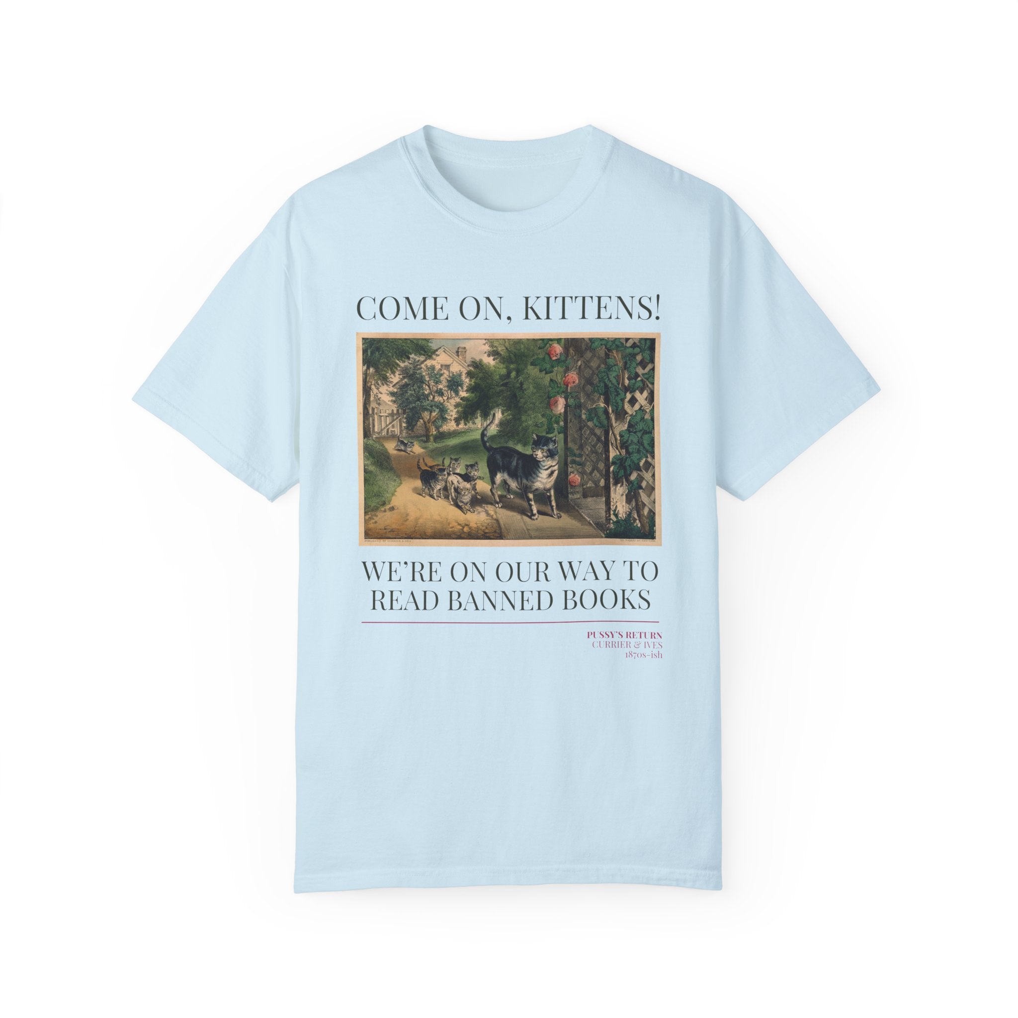 Read Banned Books Cat Lover Tee - Opal and June