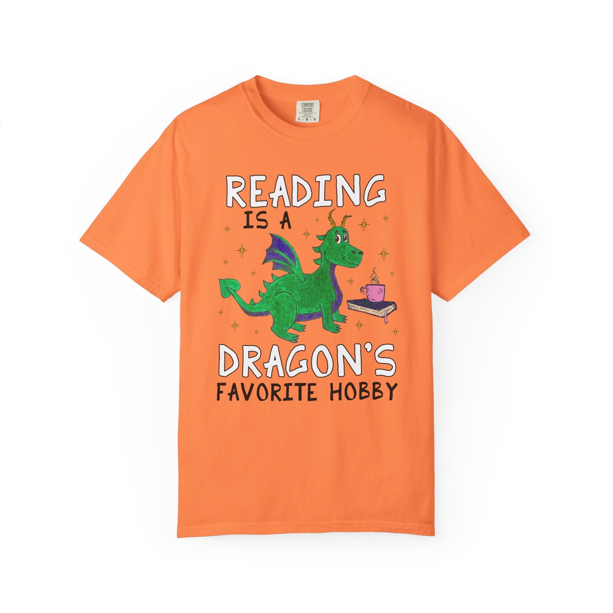 Reading is a Dragon's Favorite Hobby - Opal and June