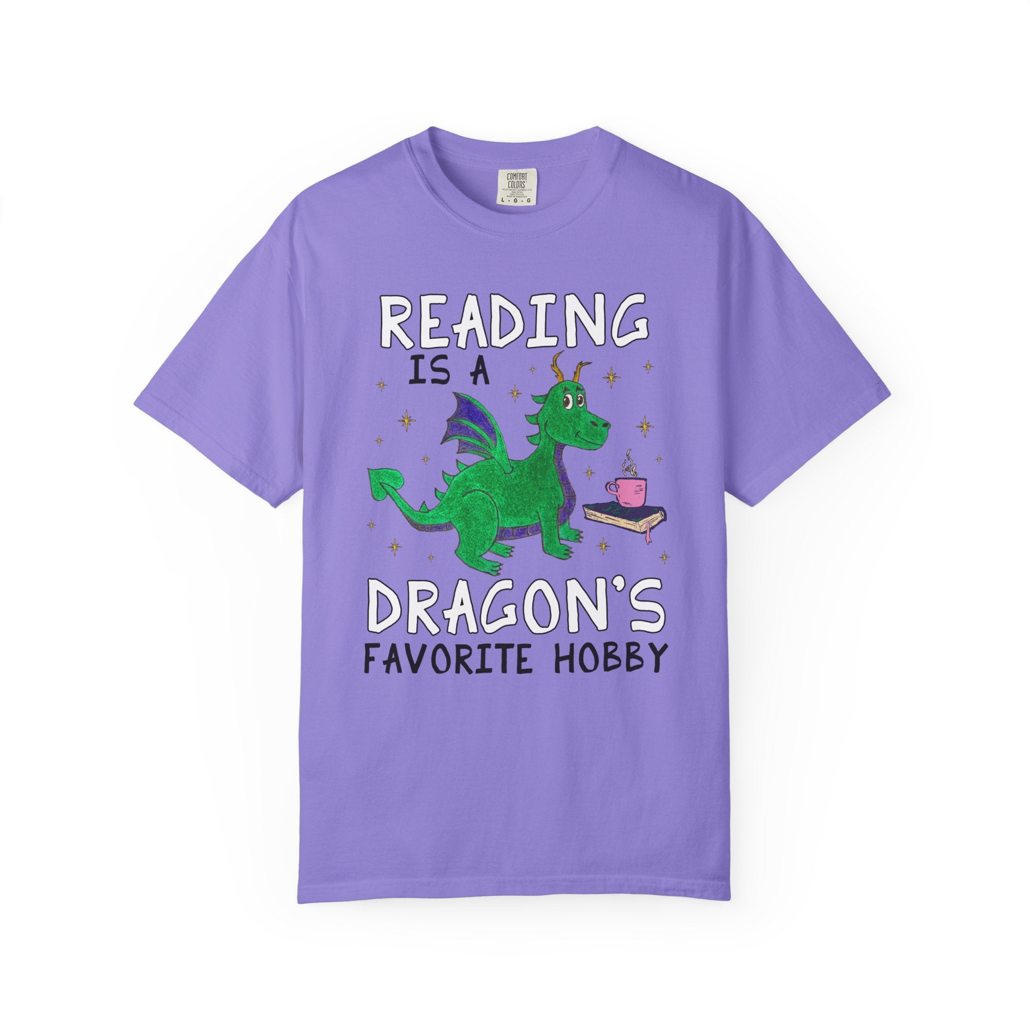 Reading is a Dragon's Favorite Hobby - Opal and June