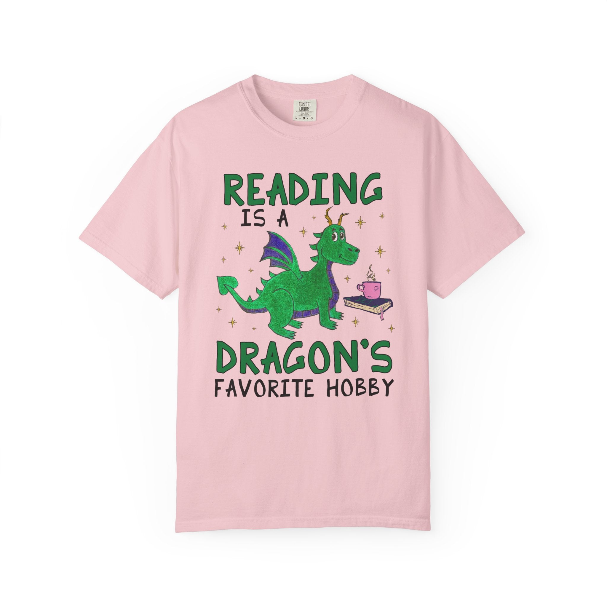 Reading is a Dragon's Favorite Hobby - Opal and June