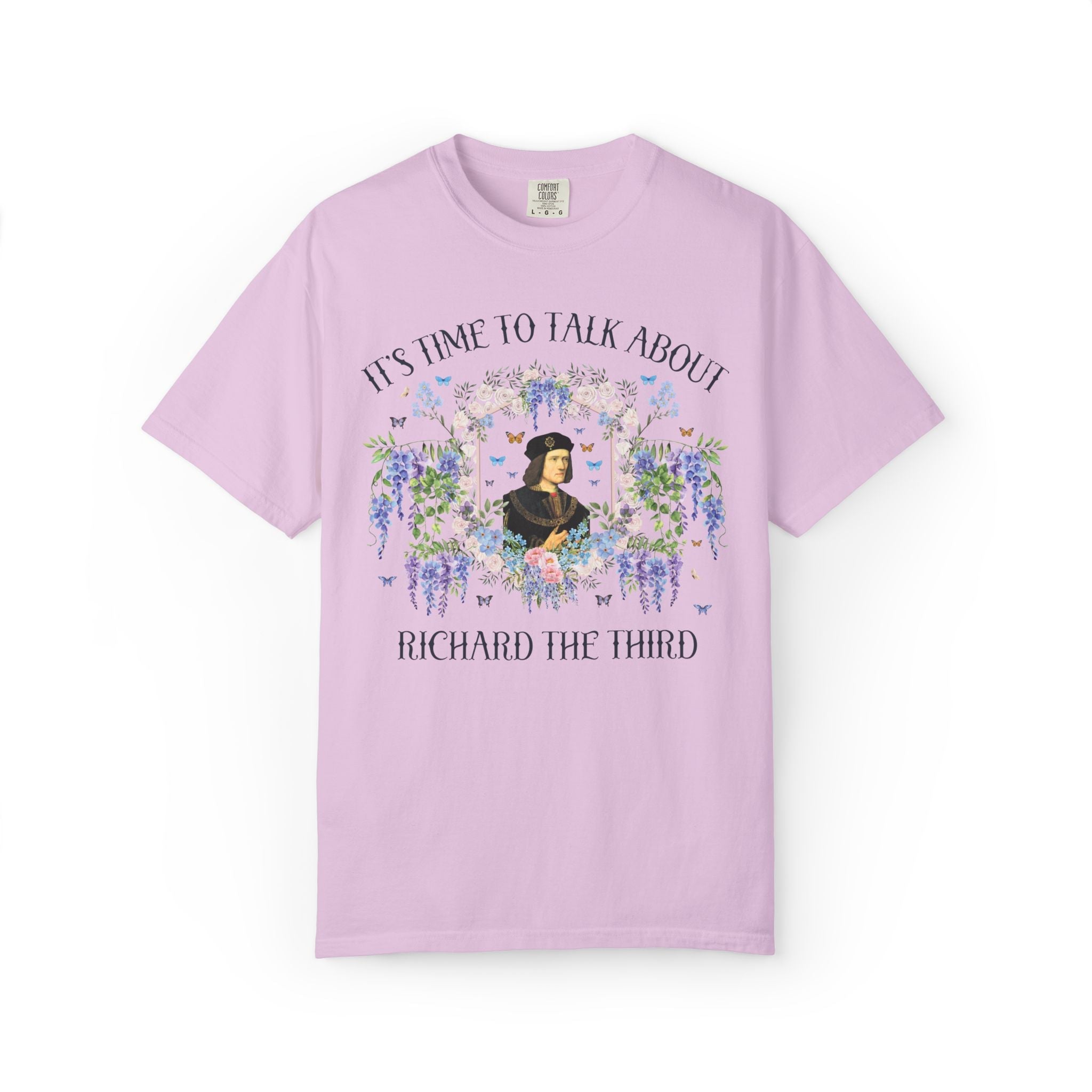 Richard the Third English History Buff T-Shirt, Funny Royal History Famous Kings Tee for Social Studies Teacher, 1400s English Historian - Opal and June